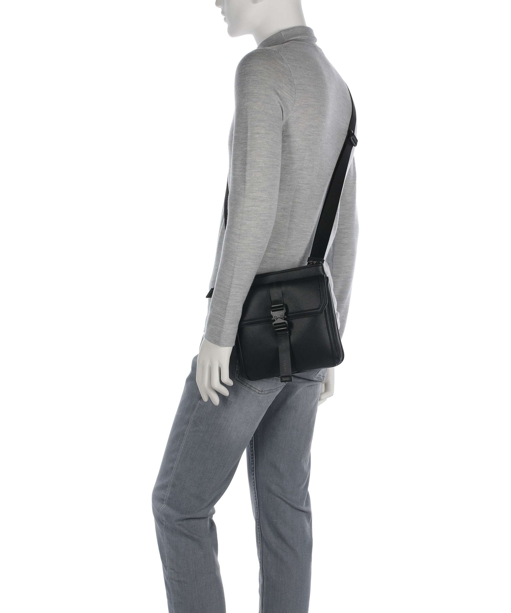 Armani Exchange Brooklyn Crossbody tas black - Image 3