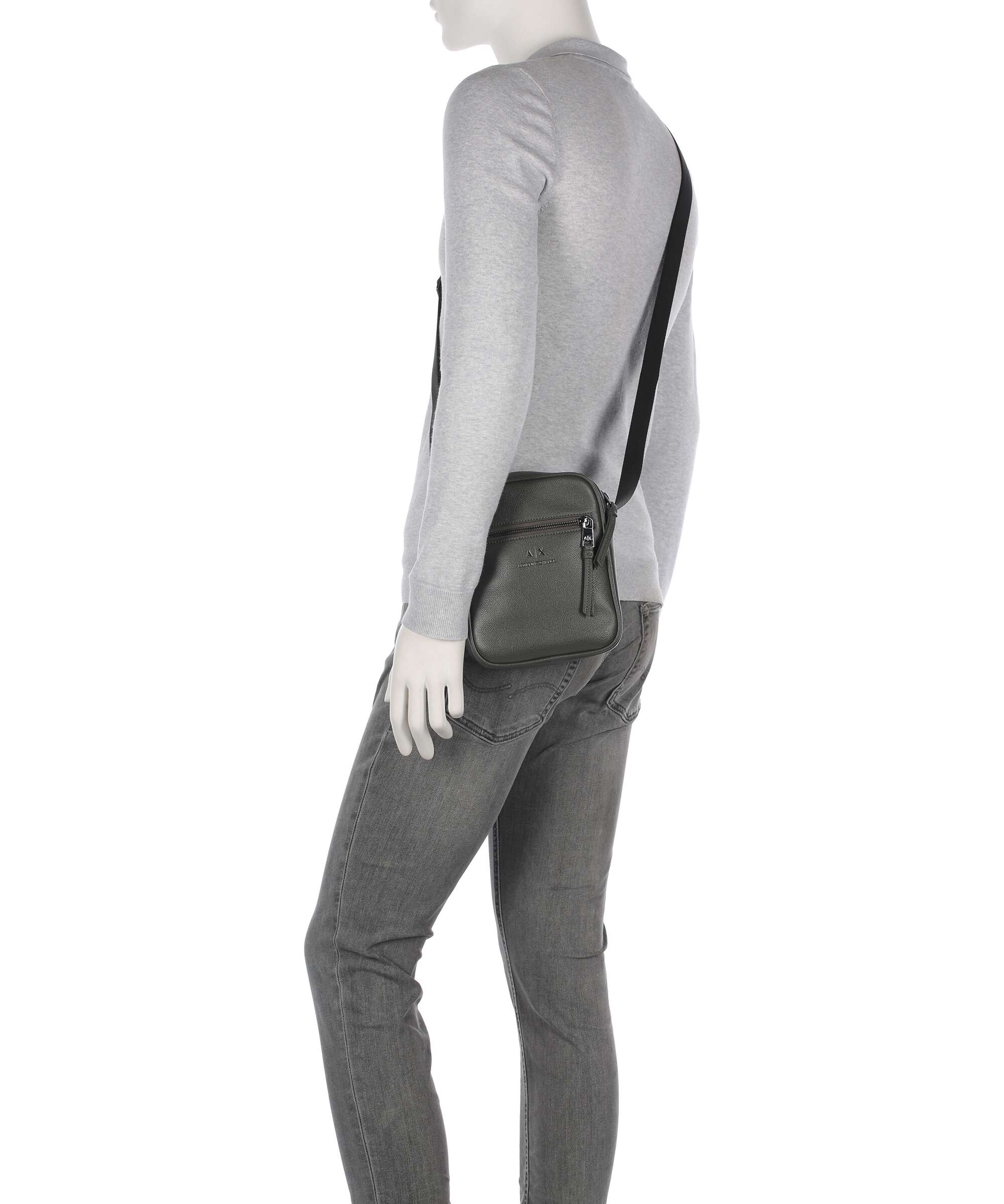 Armani Exchange Dino Crossbody tas sage - Image 3