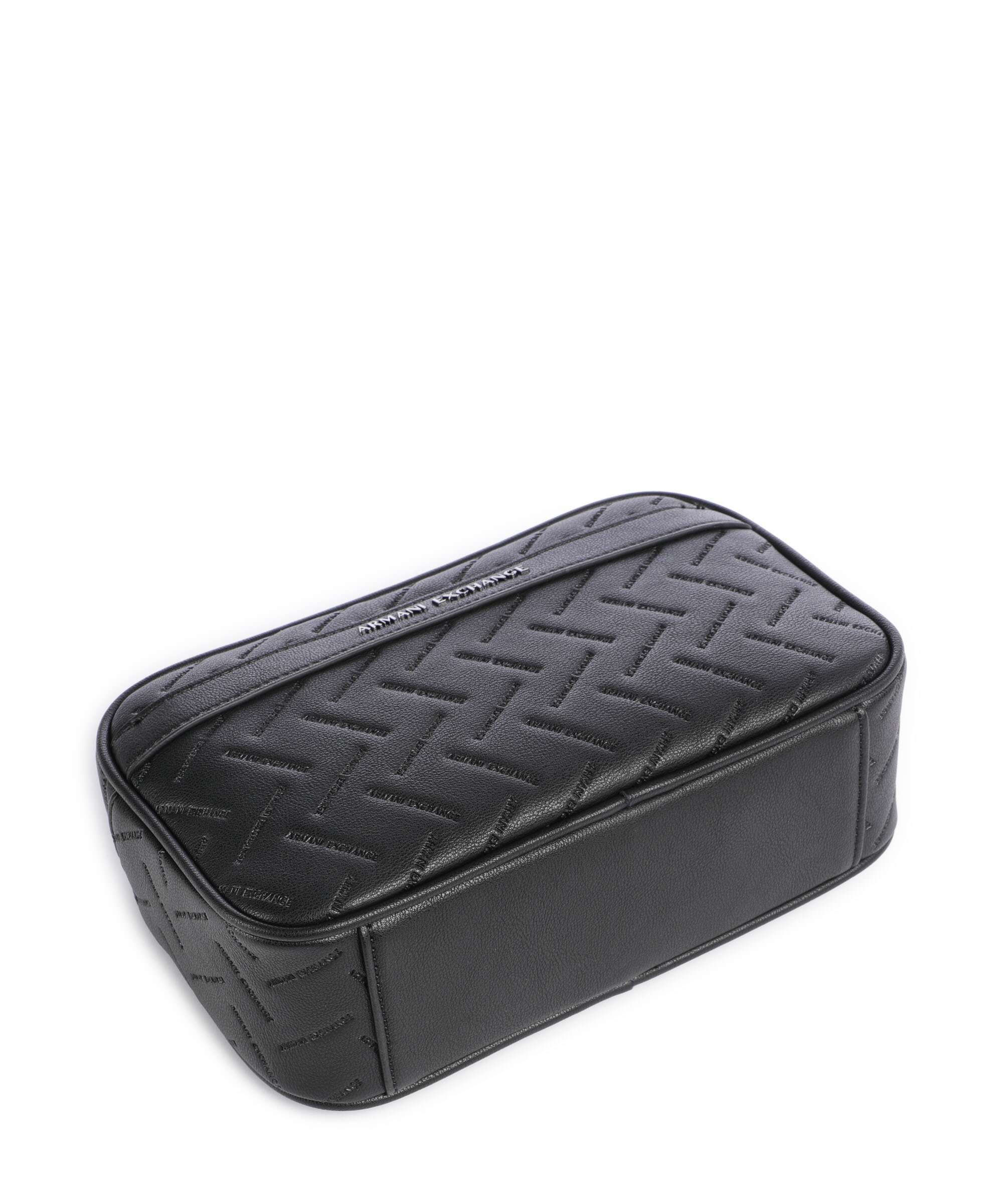 Armani Exchange Ginevra Embossed Toilettas black - Image 4