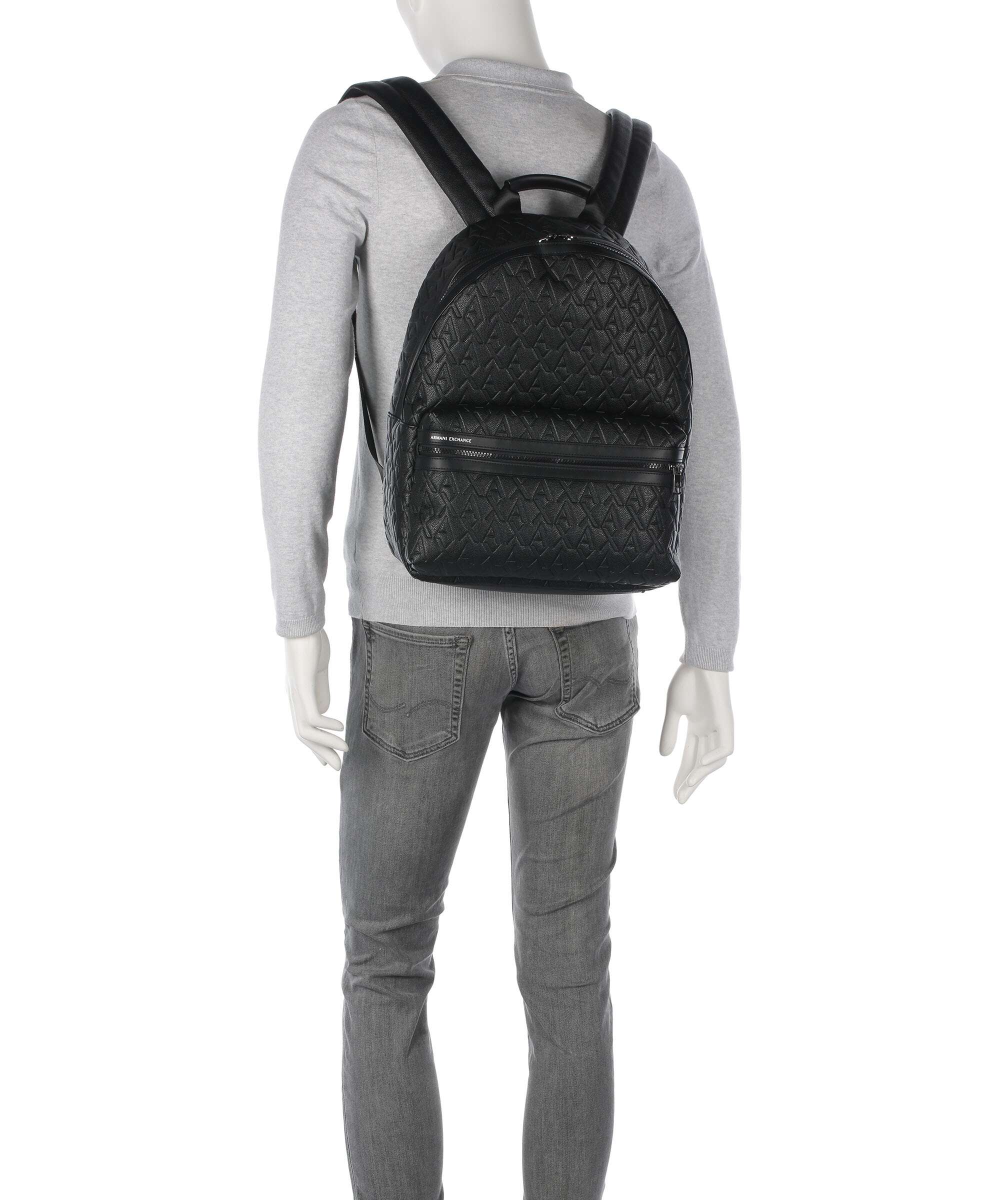 Armani Exchange Liam Rugzak black - Image 3
