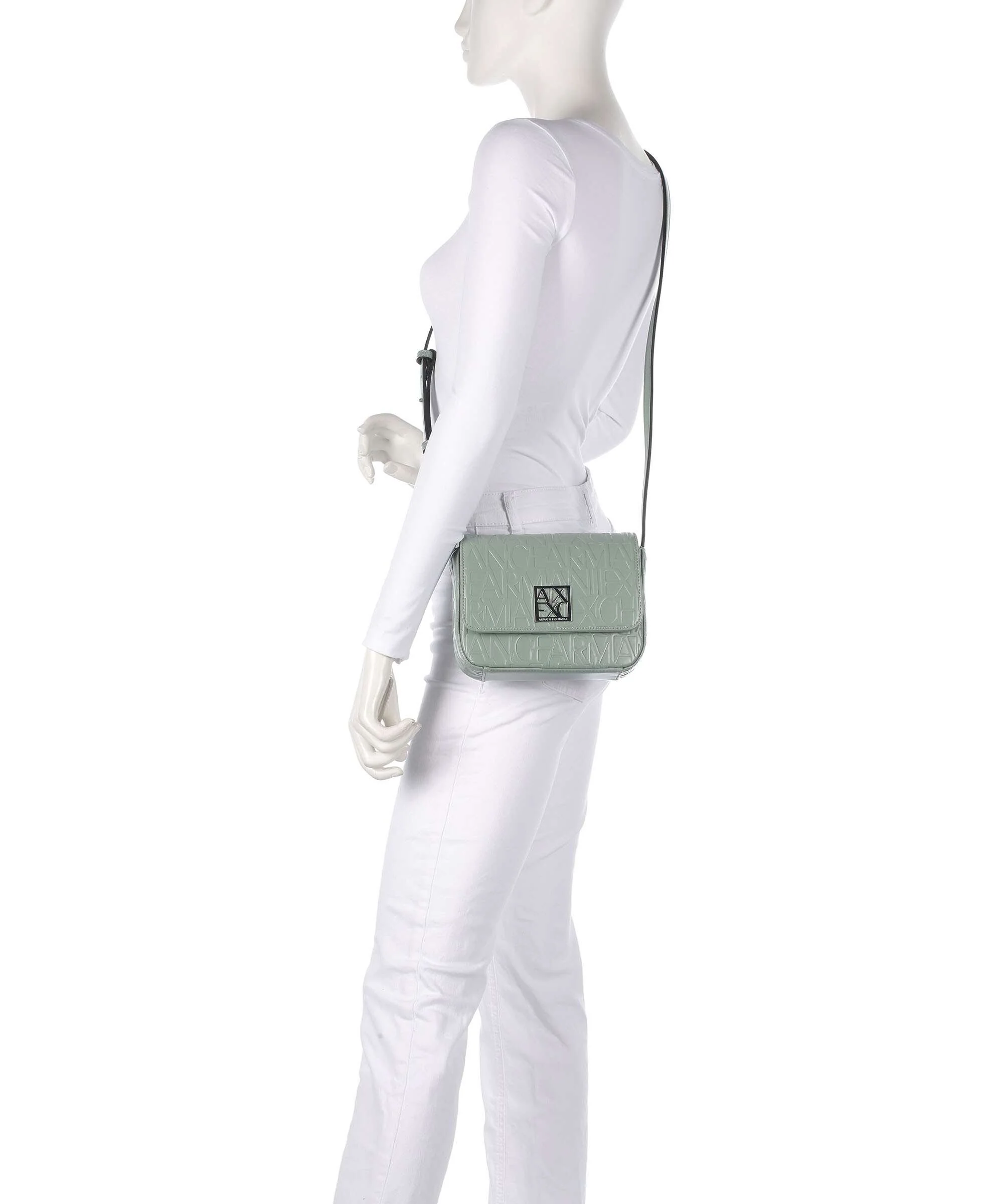 Armani Exchange Liz M Crossbody tas sage - Image 3