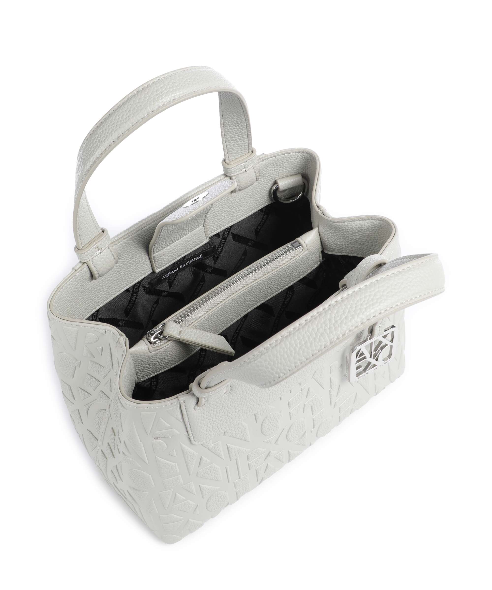 Armani Exchange Liz Monogram S Handtas dust - Image 6