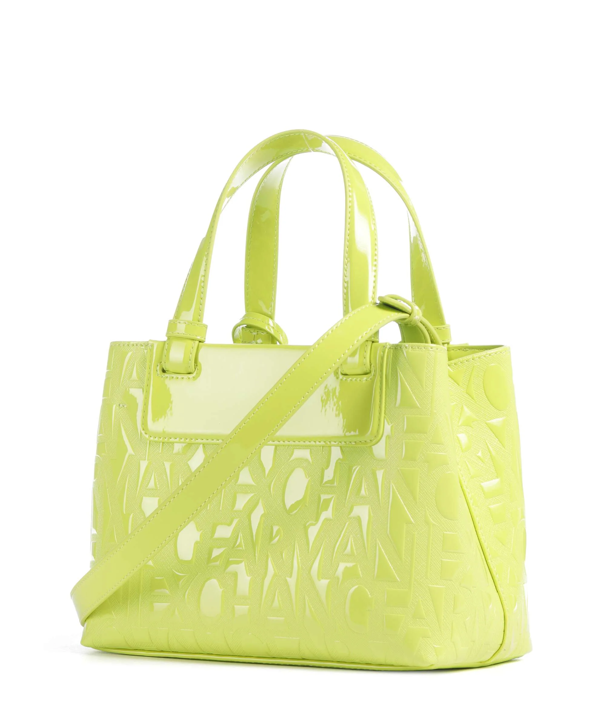 Armani Exchange Liz Patent S Handtas crystal citrus - Image 2