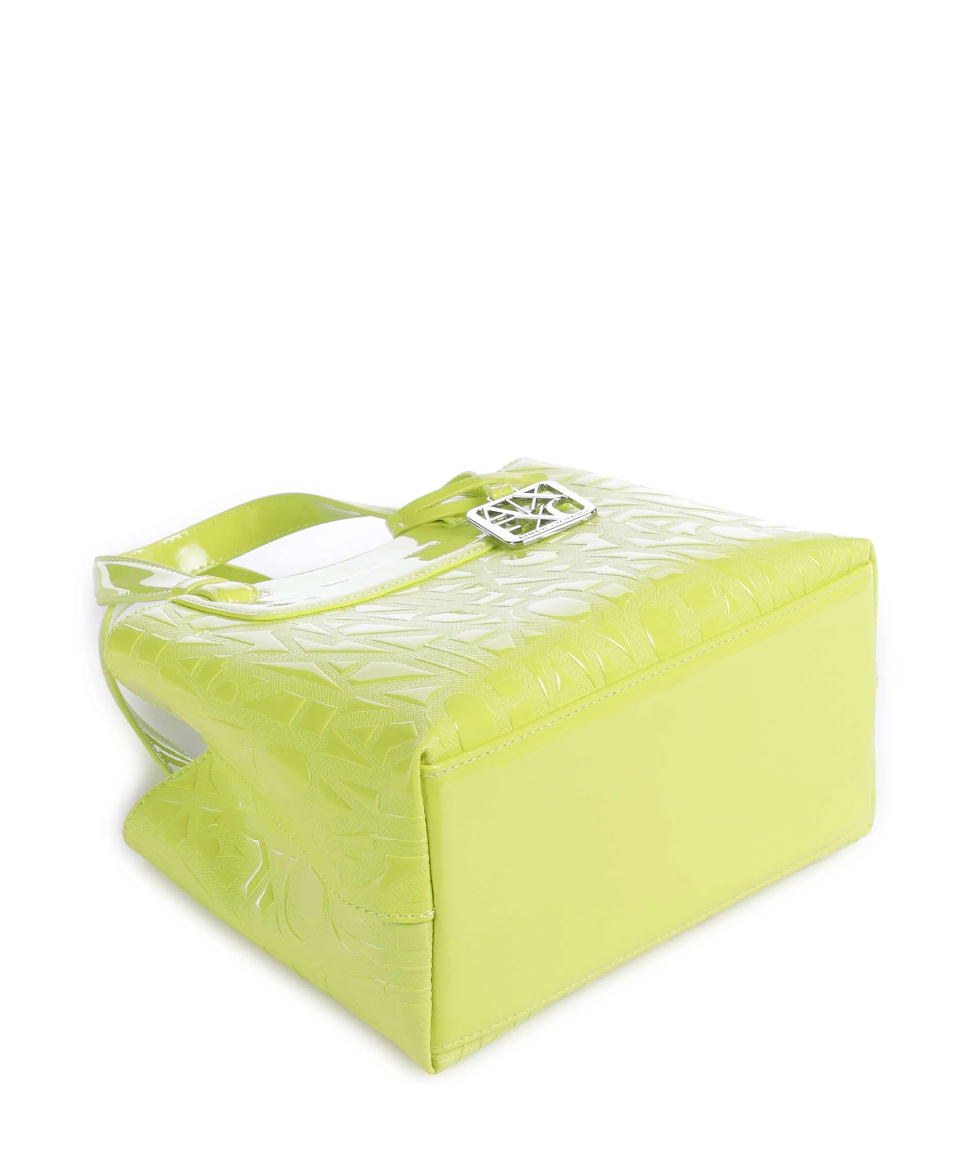 Armani Exchange Liz Patent S Handtas crystal citrus - Image 5