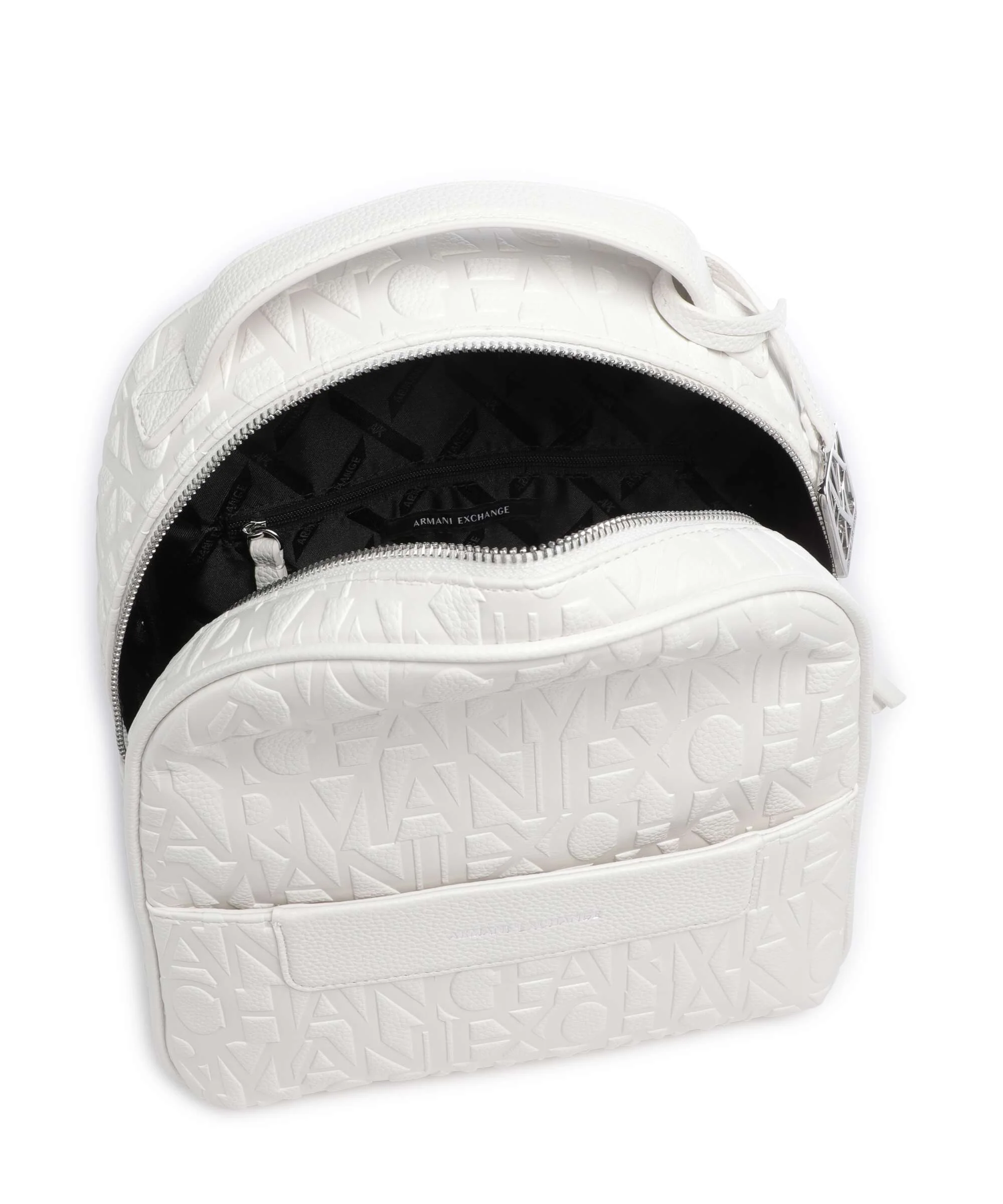 Armani Exchange Liz Pebble S Rugzak off white - Image 5