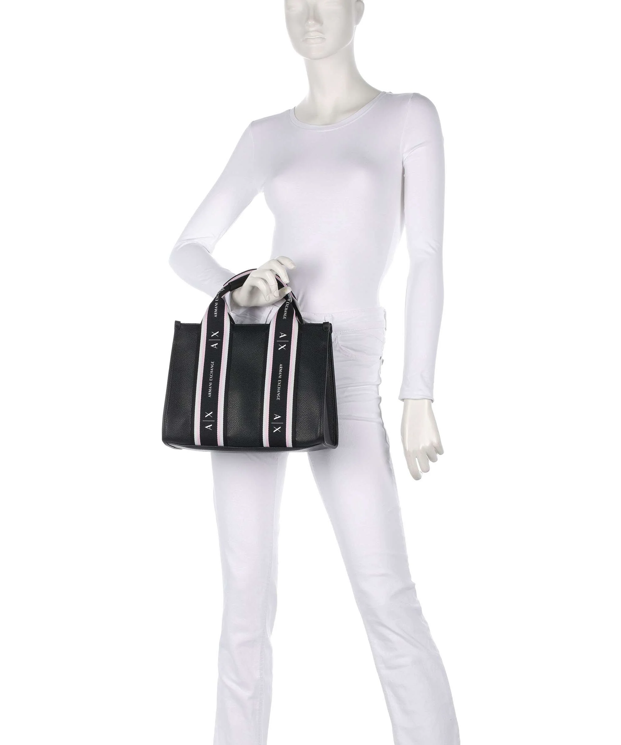 Armani Exchange Maggie M Handtas black/sundown - Image 3