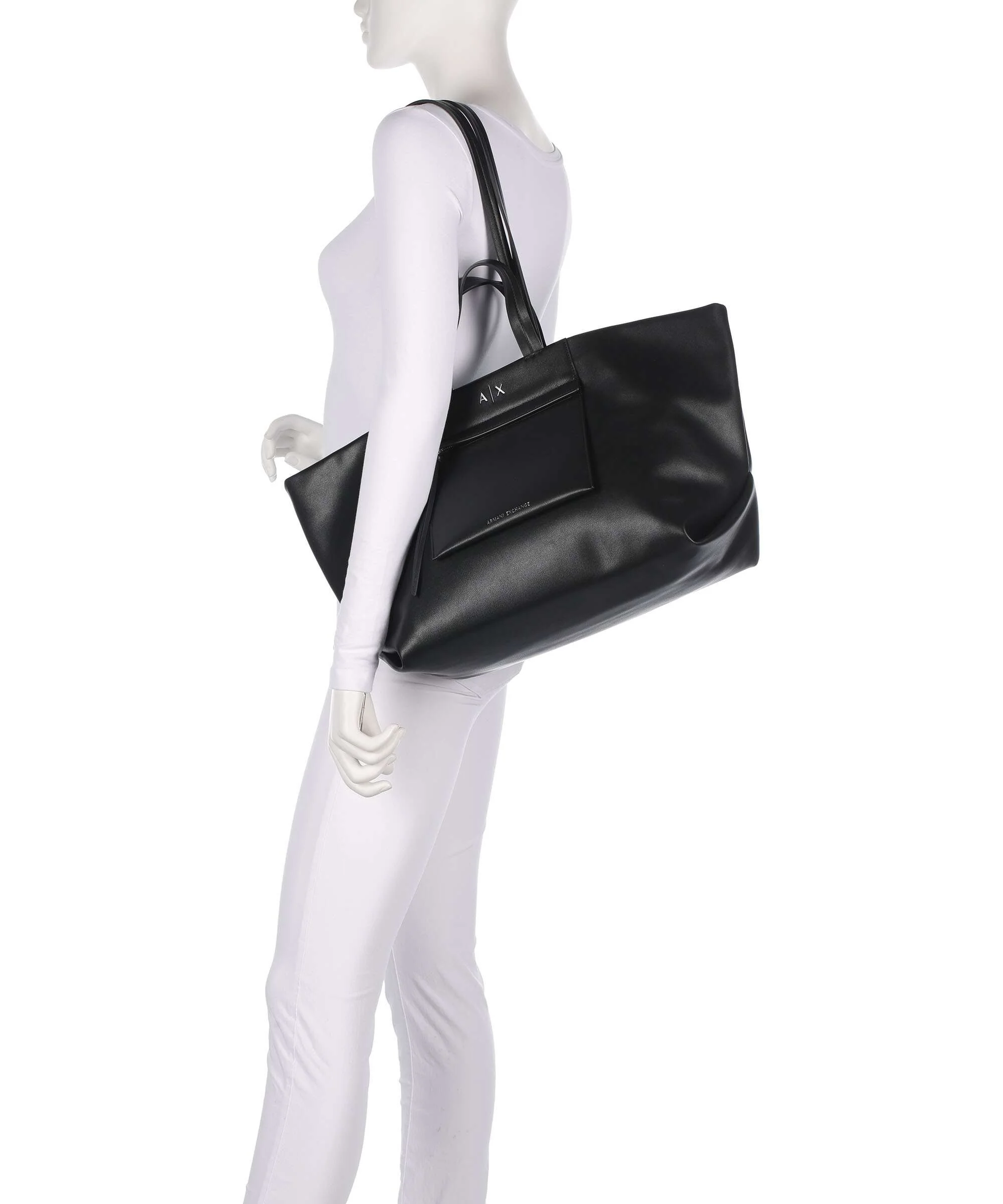 Armani Exchange Natalie L Boodschappentas black - Image 3