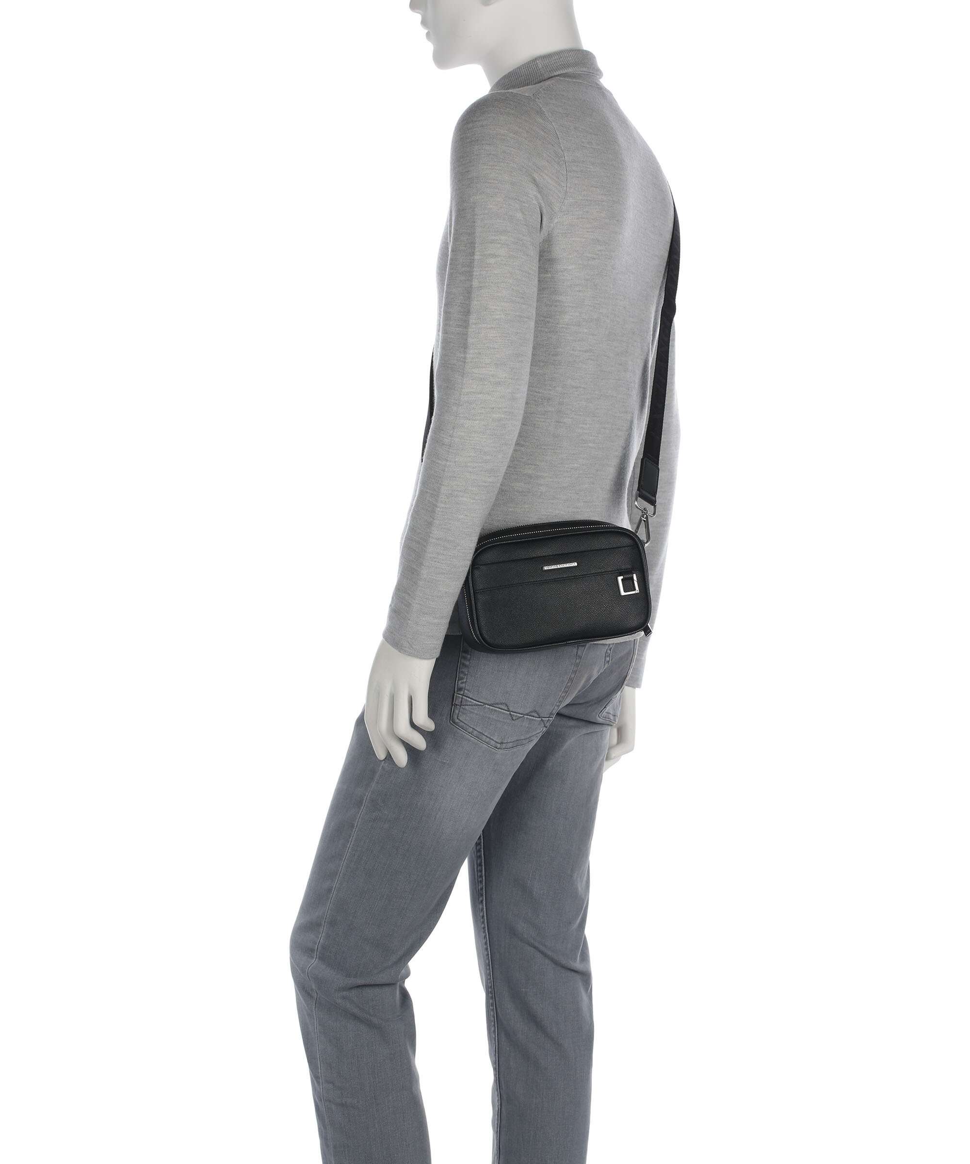Armani Exchange New York Crossbody tas black - Image 3