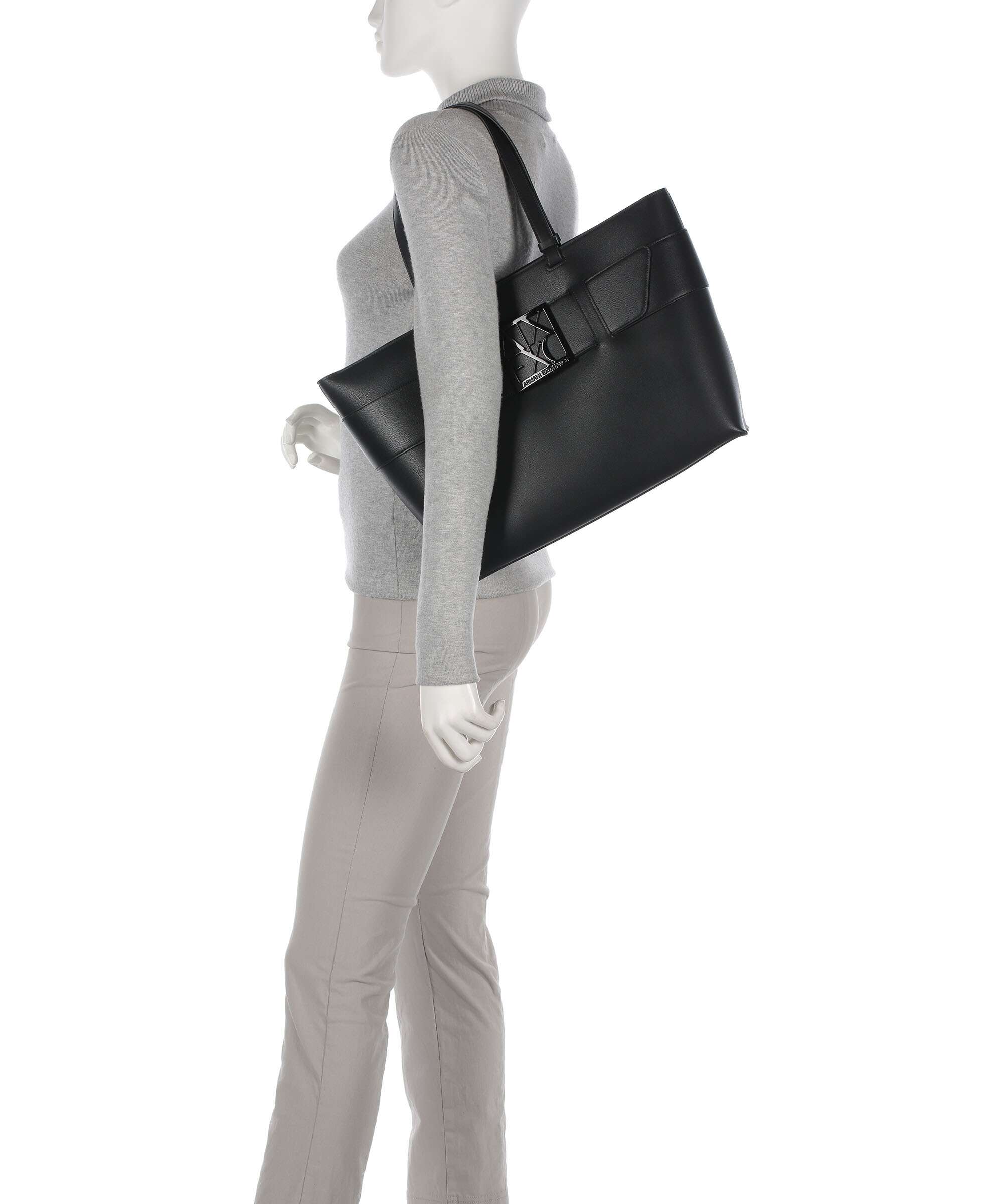 Armani Exchange Susy M Boodschappentas black - Image 3