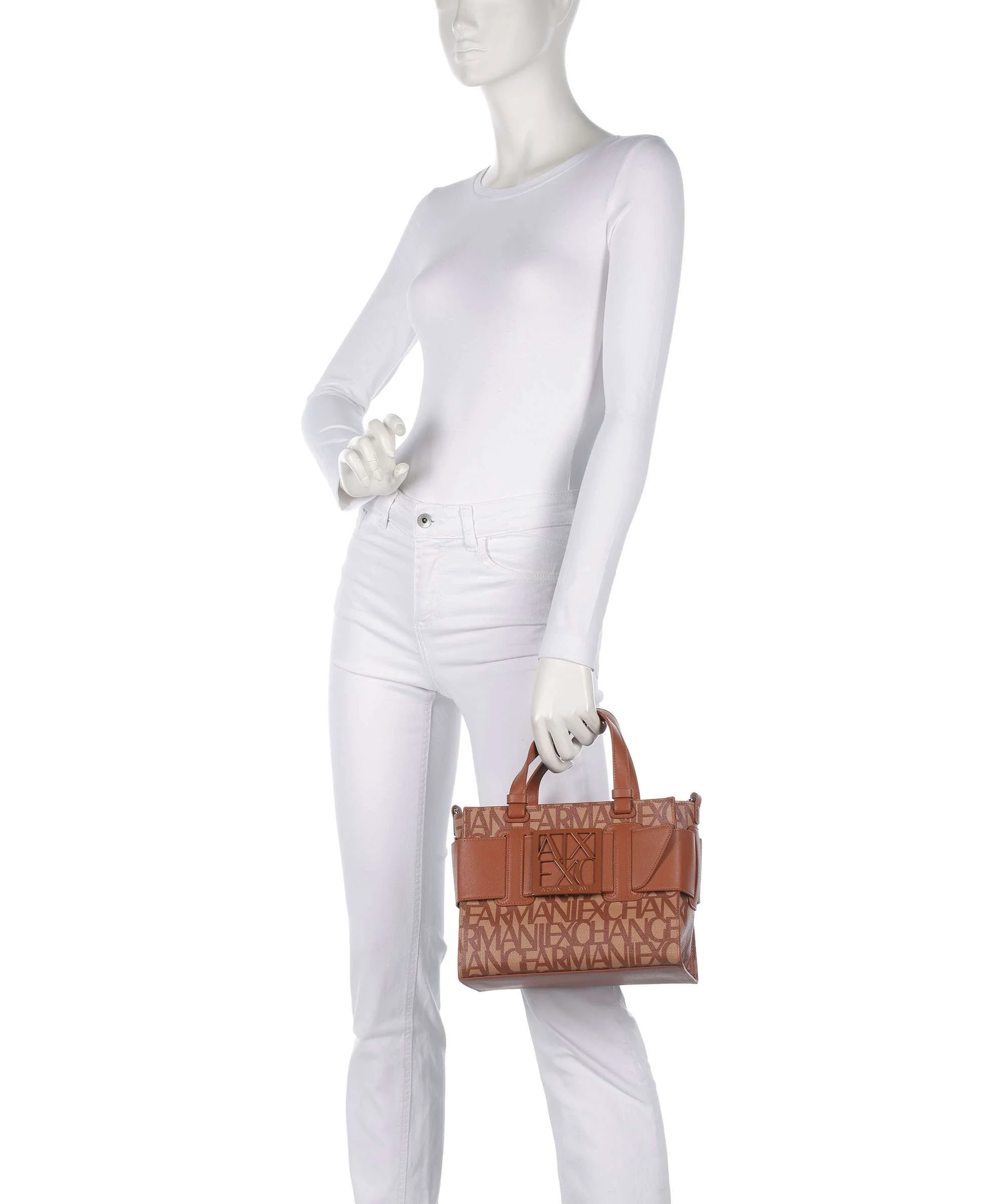 Armani Exchange Susy M Handtas camel rose/caramel cafe - Image 3