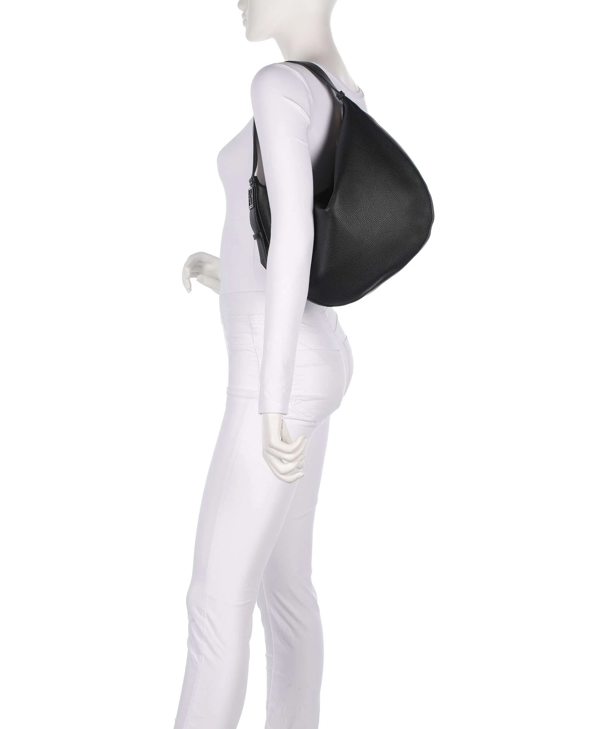 Armani Exchange Susy M Hobo tas black - Image 3
