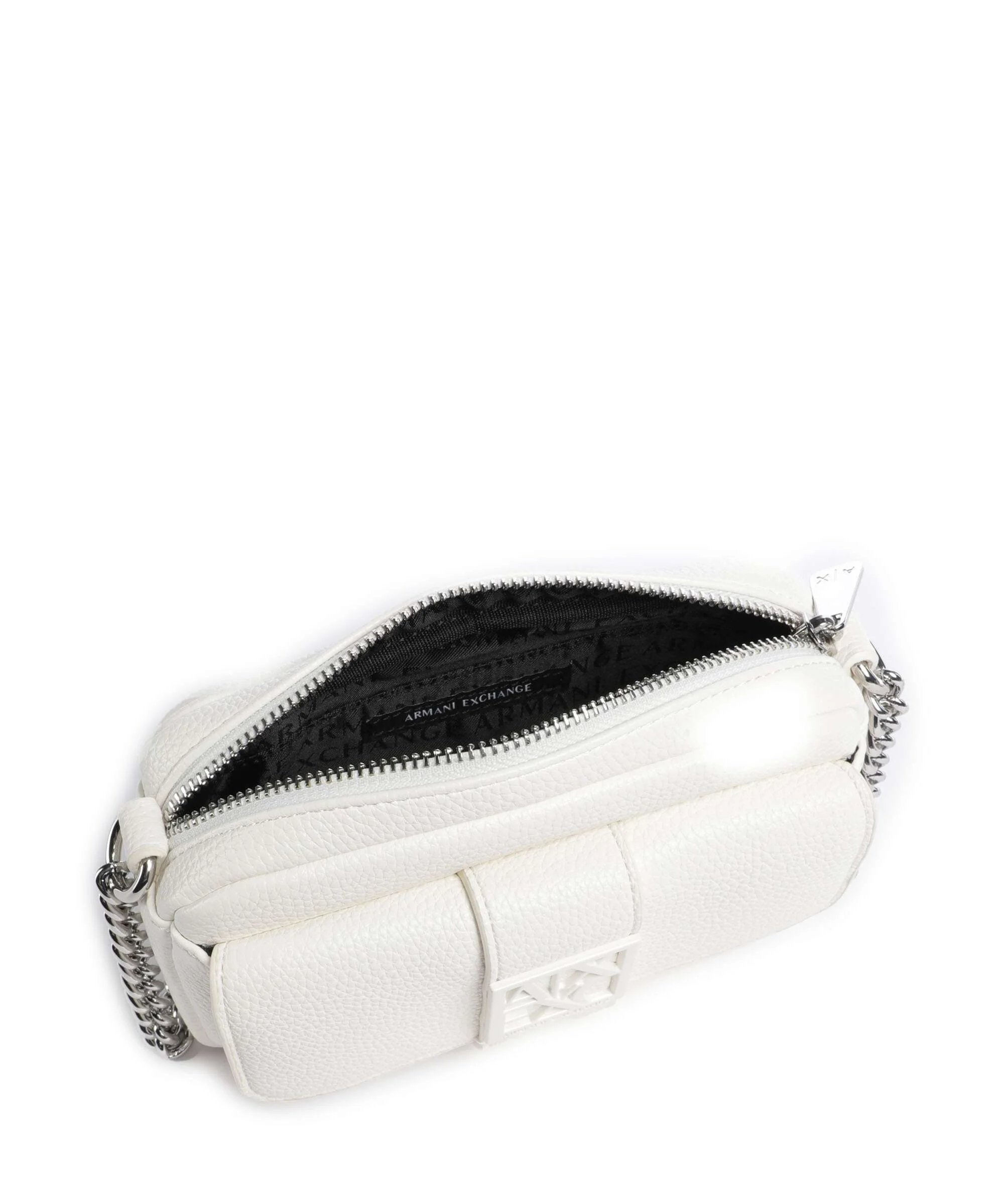 Armani Exchange Susy Soft Crossbody tas off white - Image 6