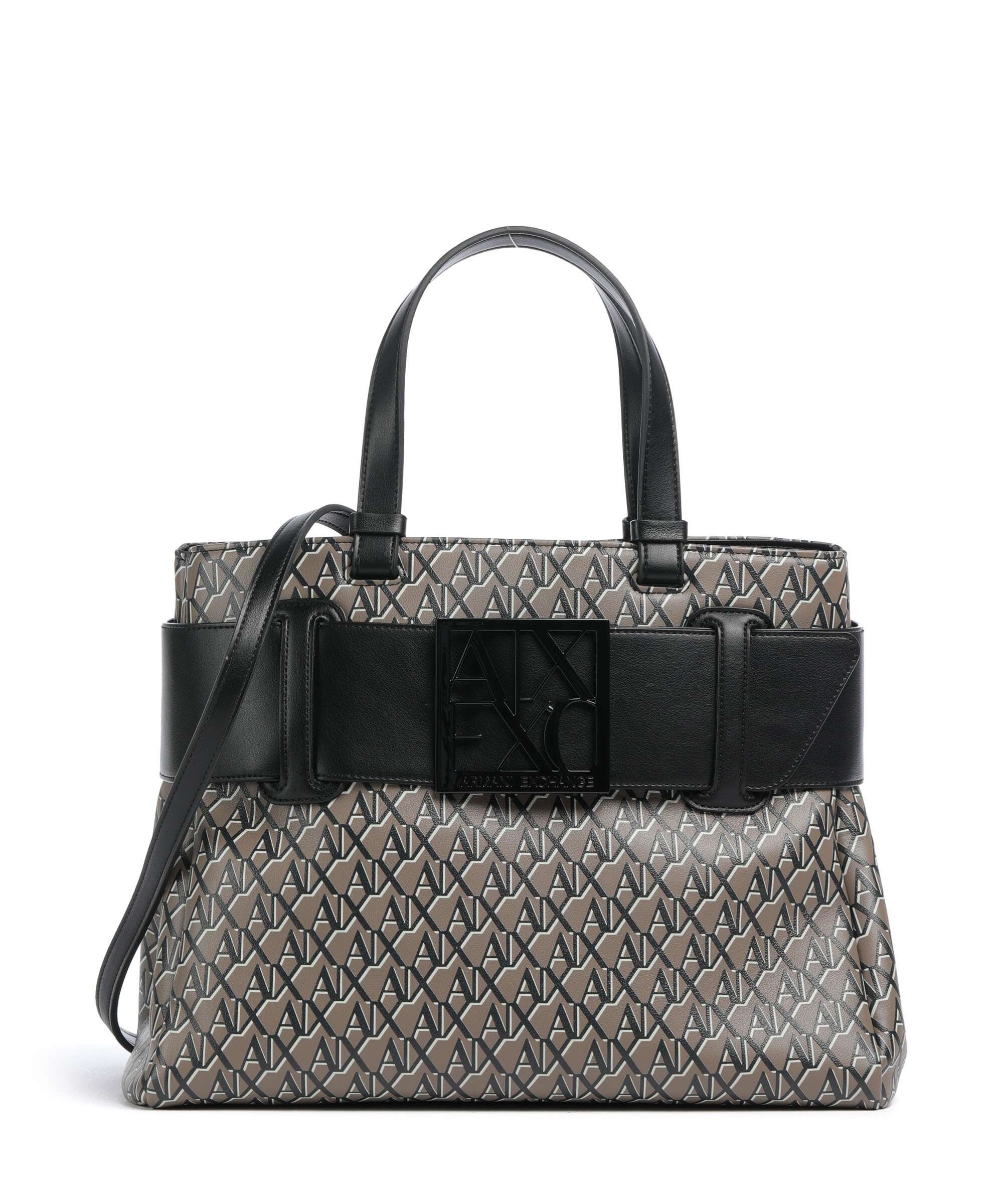 Armani Exchange Susy Soft Handtas brown bass/black
