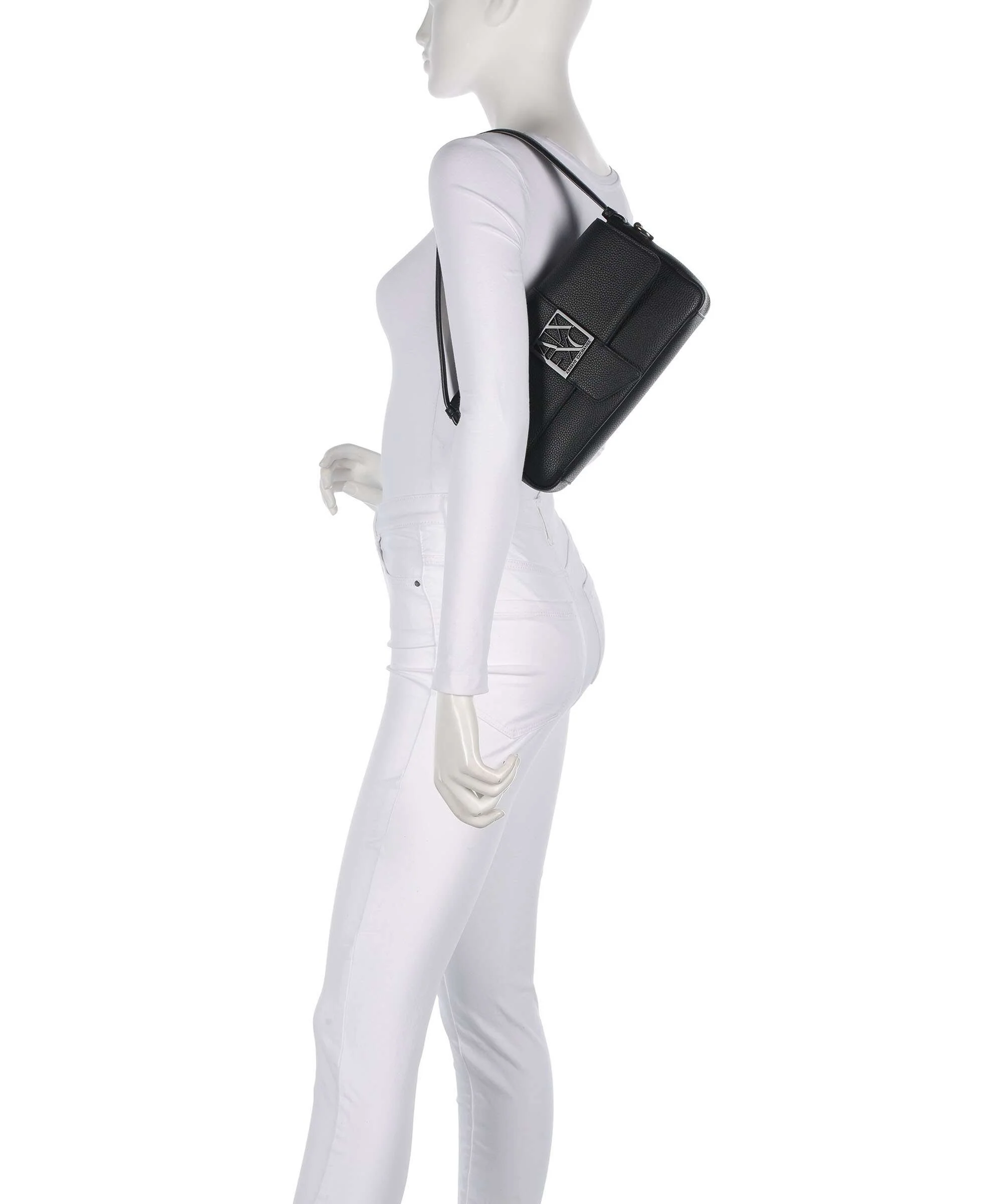 Armani Exchange Susy Soft Schoudertas black - Image 3