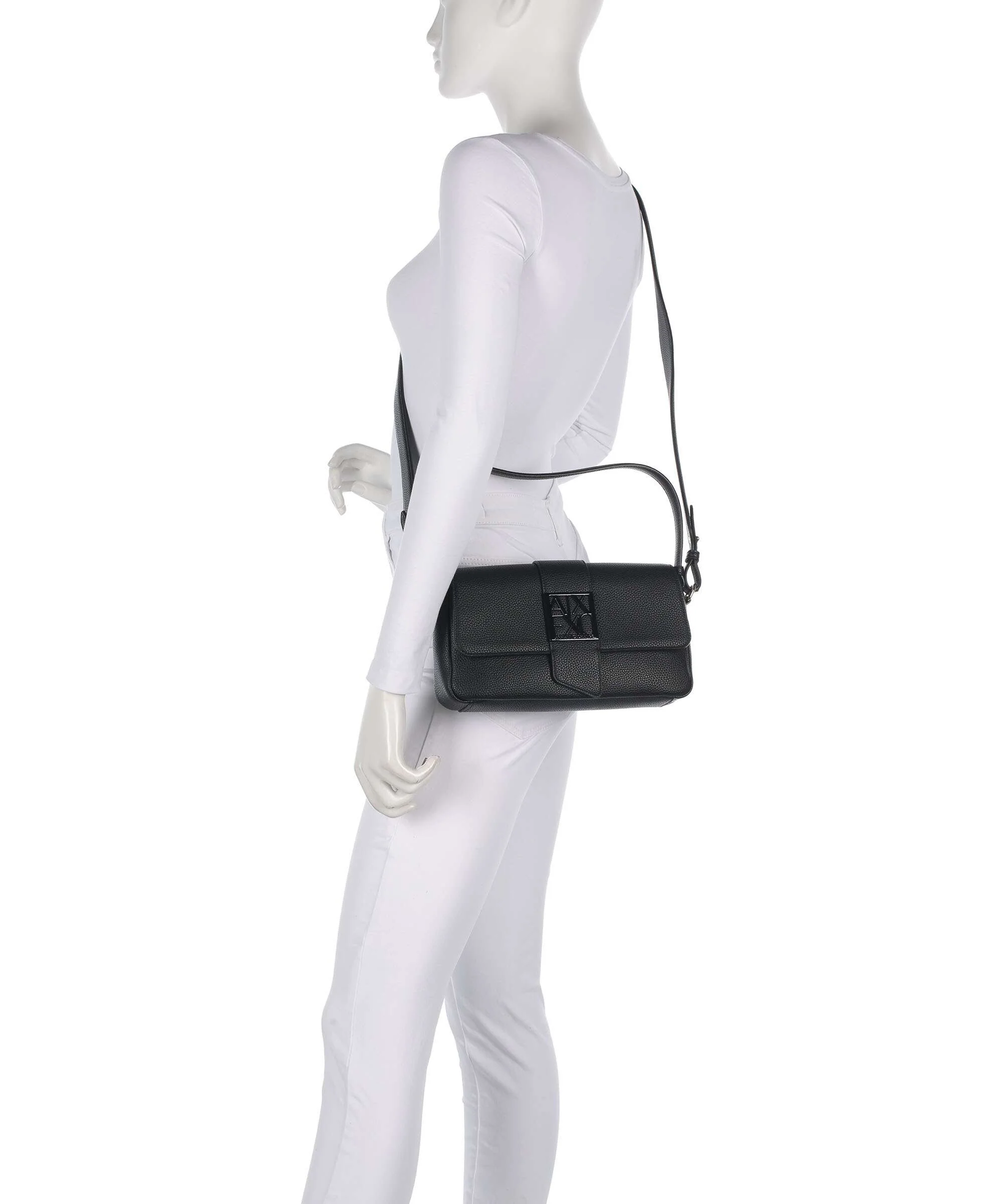 Armani Exchange Susy Soft Schoudertas black - Image 4