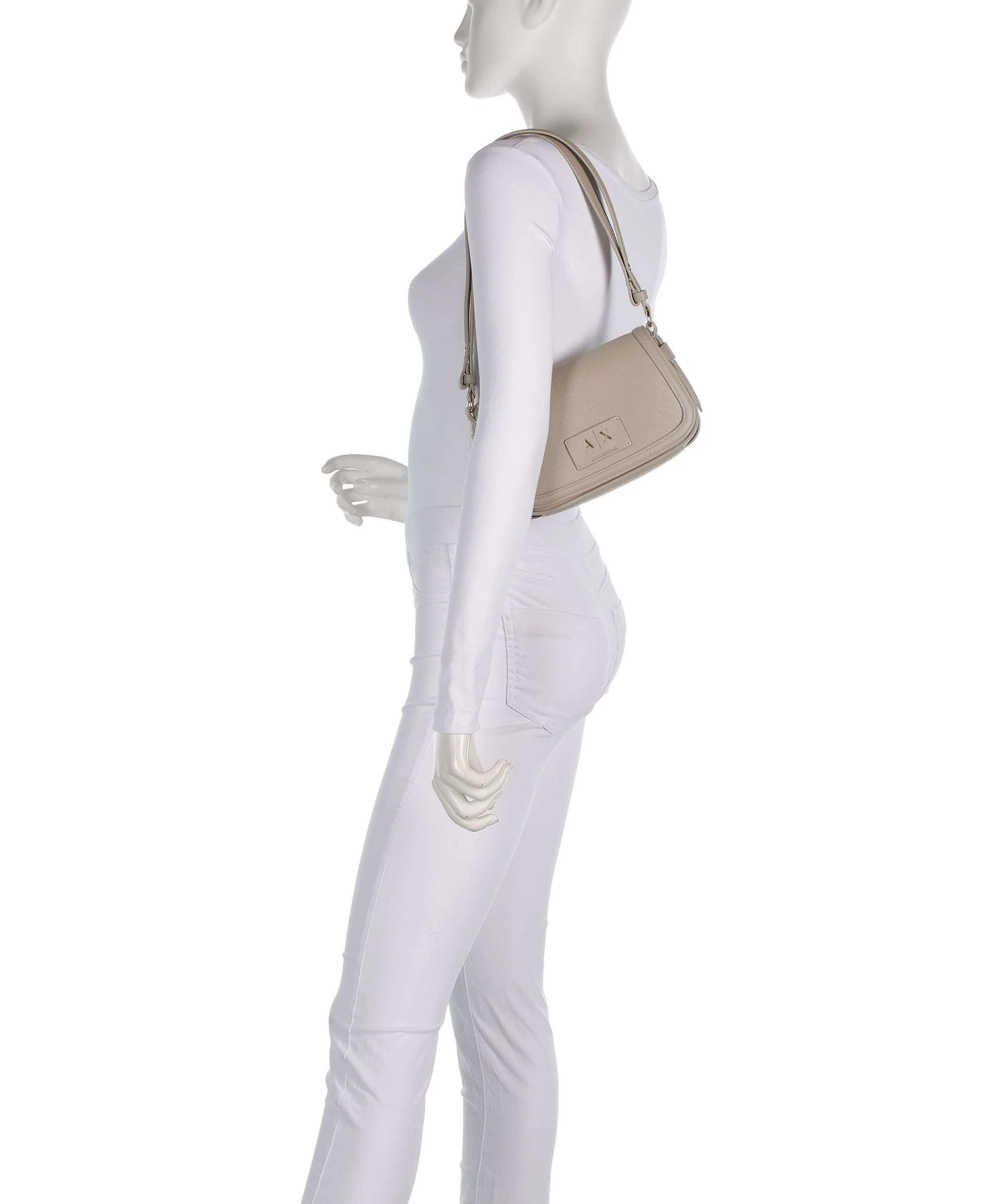 Armani Exchange Tory S Schoudertas sand - Image 3