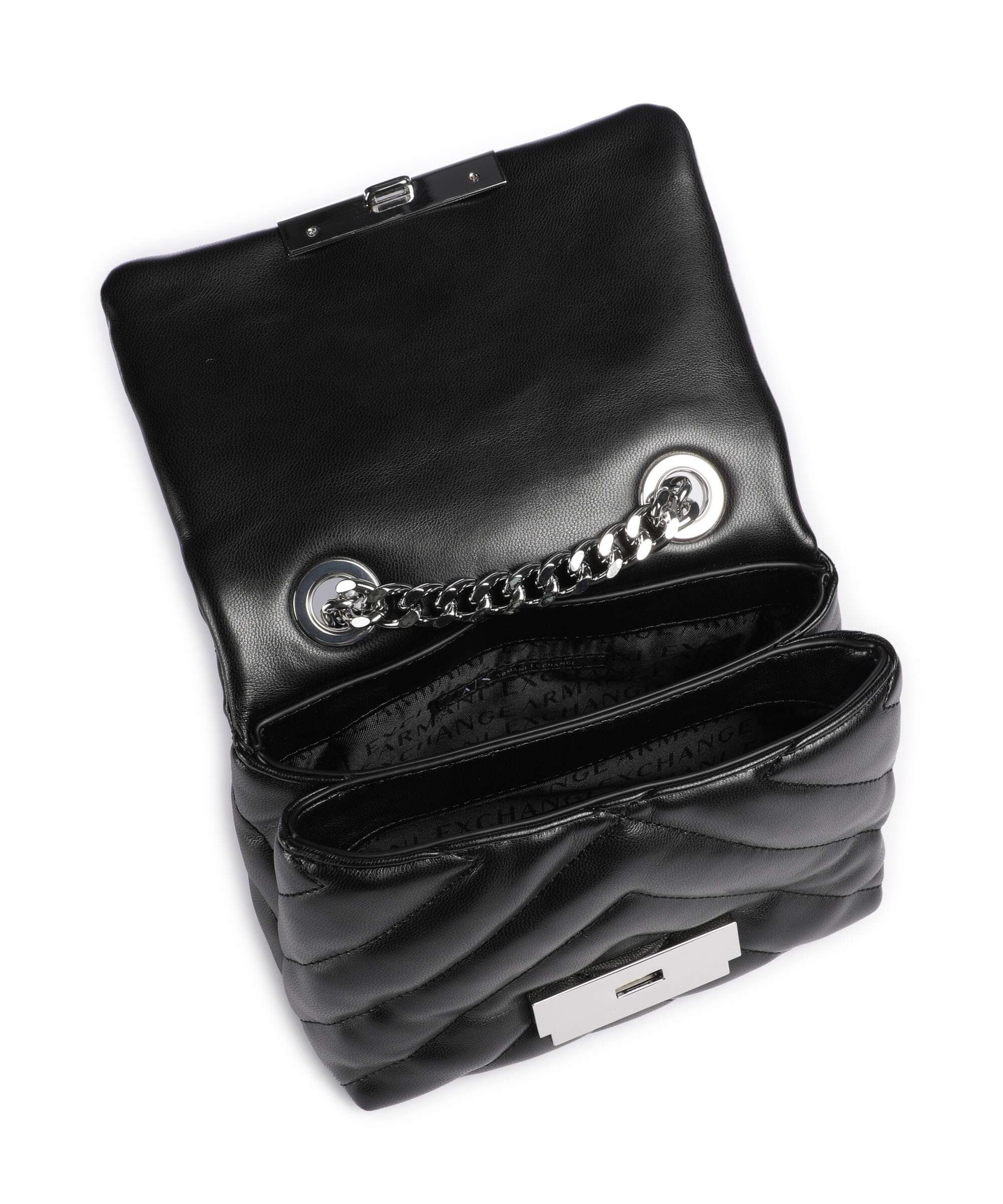 Armani Exchange Victoria Mini Crossbody tas nero - Image 6