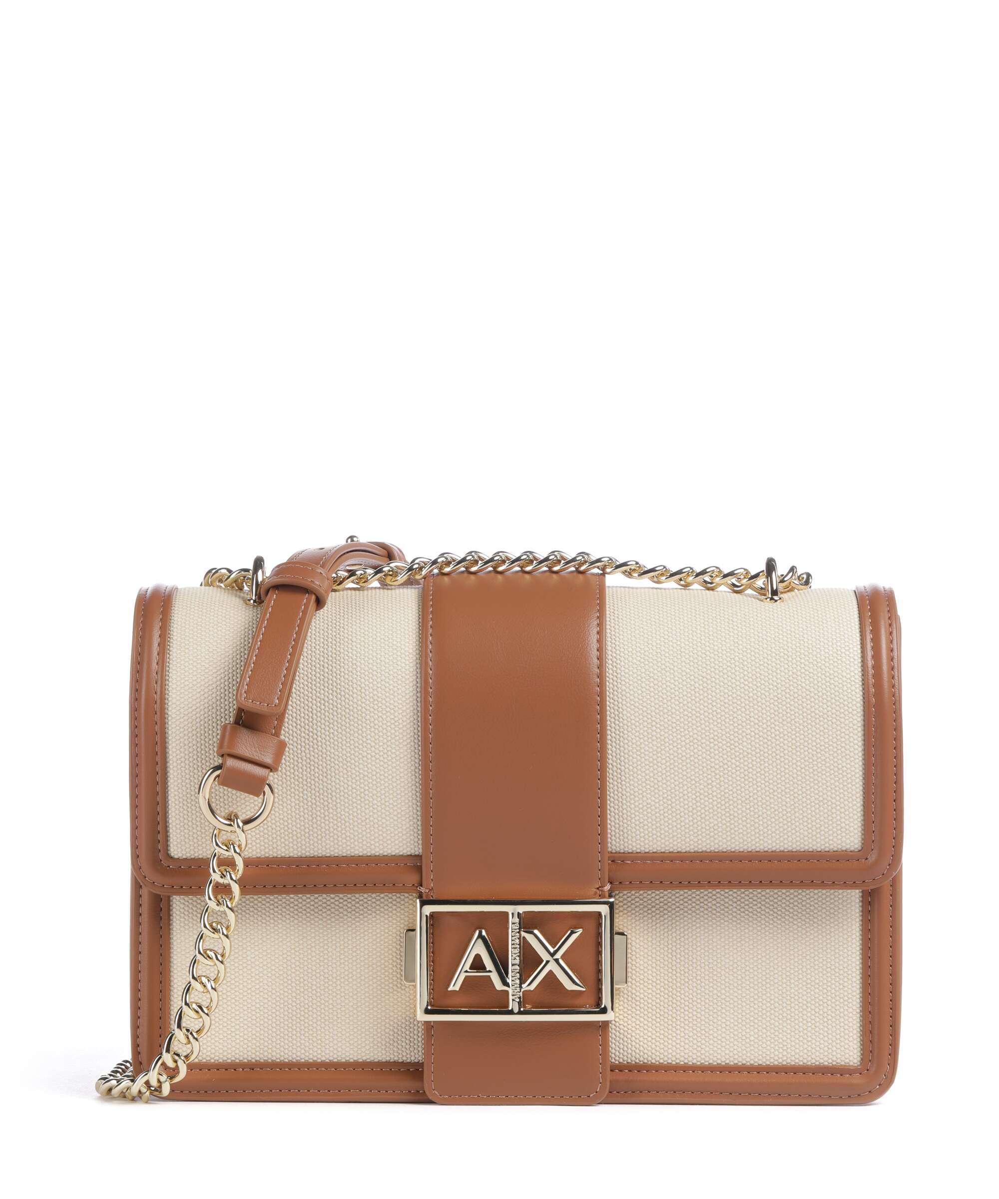 Armani Exchange Wonder M Schoudertas natural/saline clay