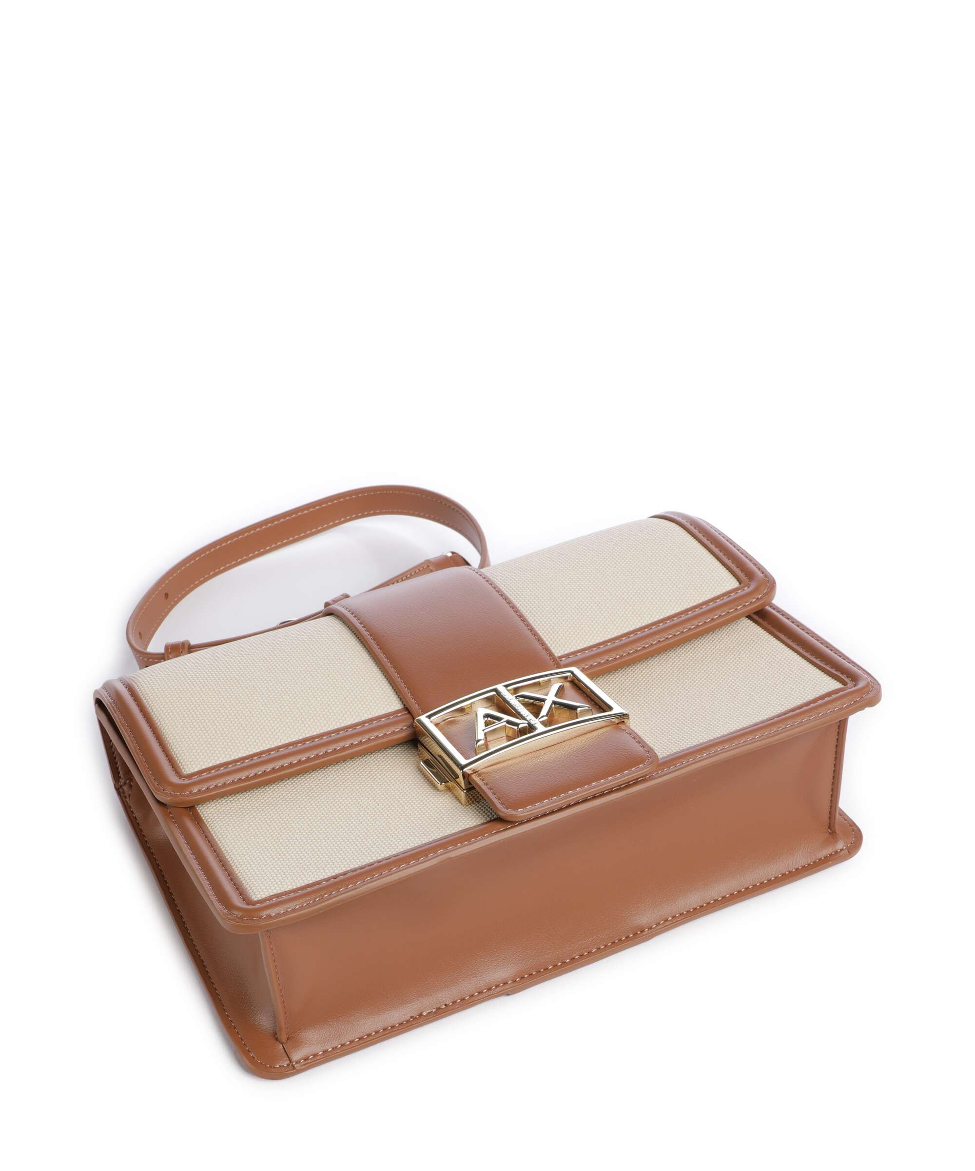 Armani Exchange Wonder M Schoudertas natural/saline clay - Image 6