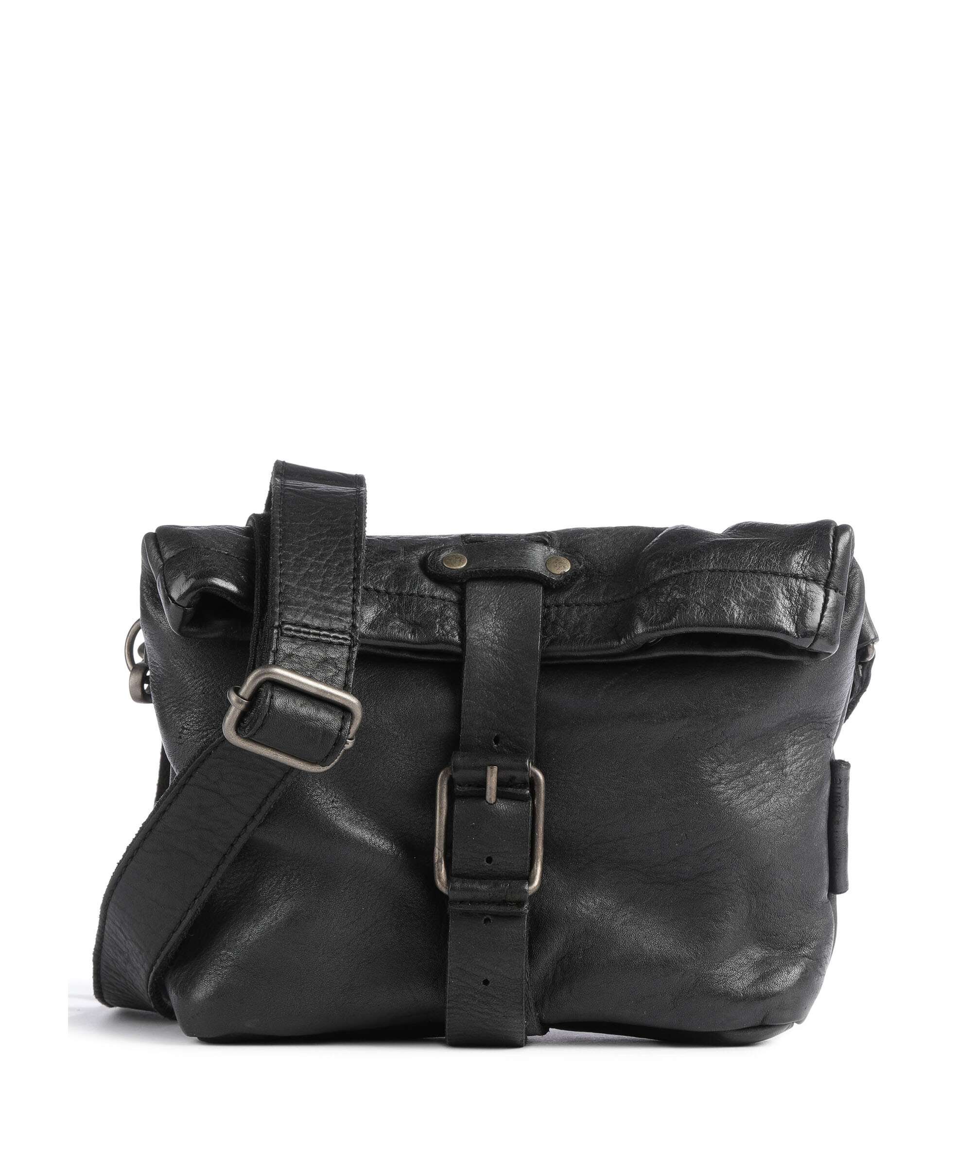Aunts & Uncles Barbershop Stubble Crossbody tas charcoal black