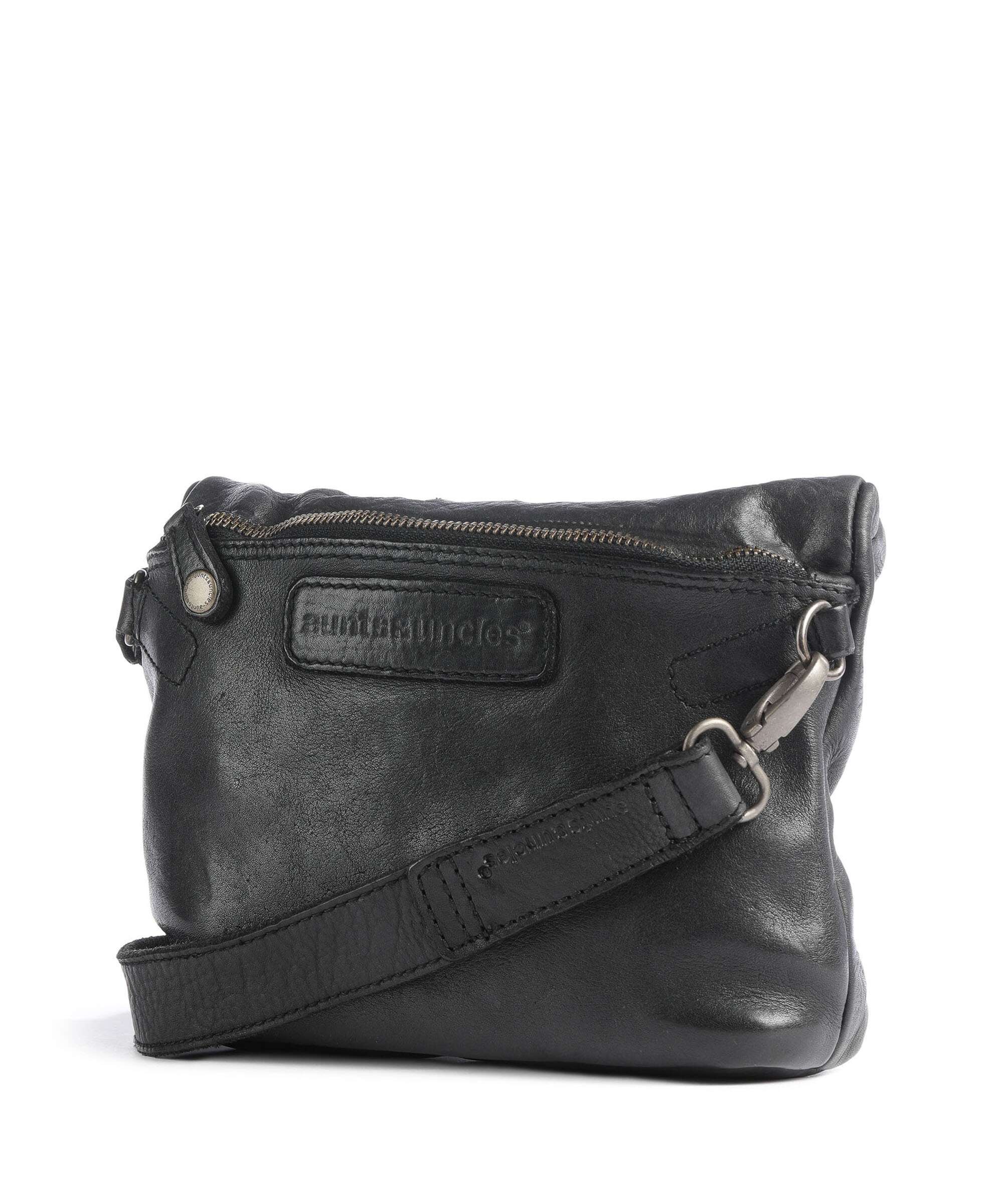 Aunts & Uncles Barbershop Stubble Crossbody tas charcoal black - Image 2
