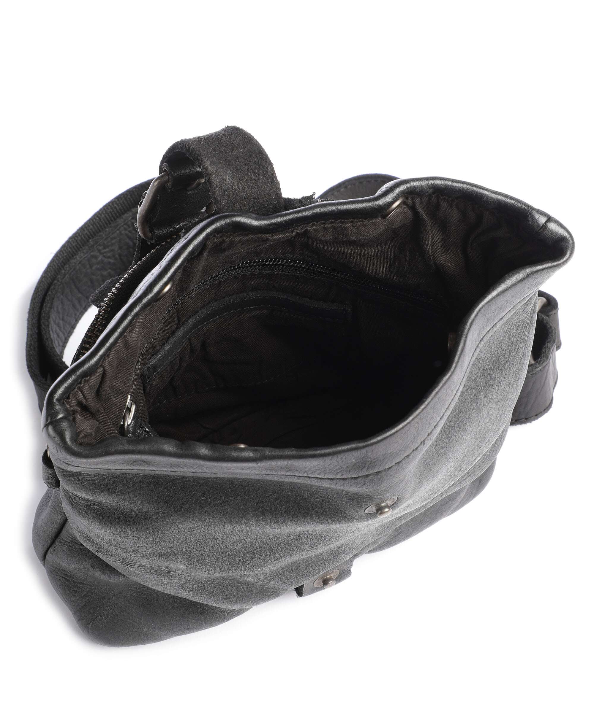 Aunts & Uncles Barbershop Stubble Crossbody tas charcoal black - Image 6