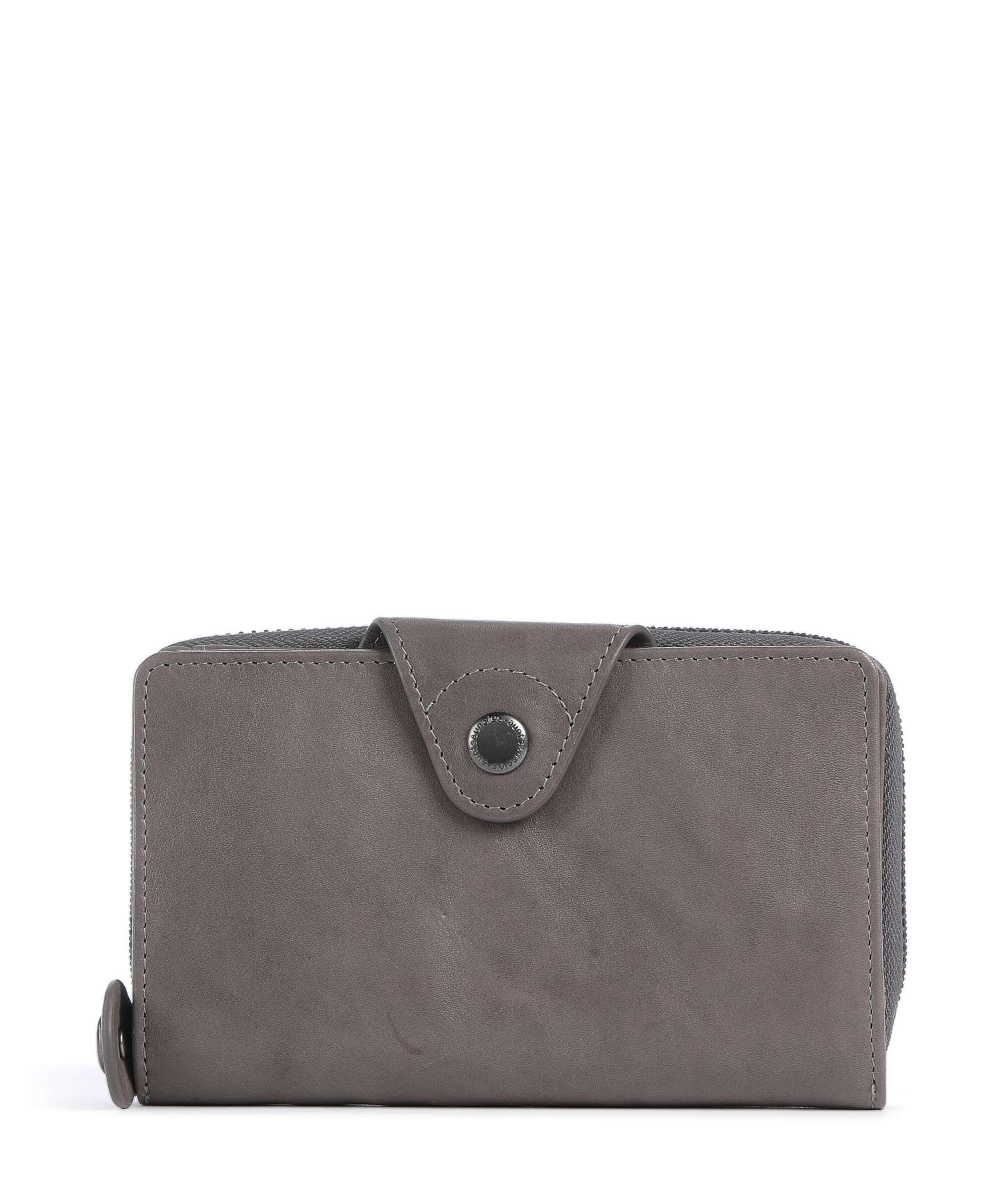 Aunts & Uncles Grandma's Luxury Club Francis Portemonnee oyster grey