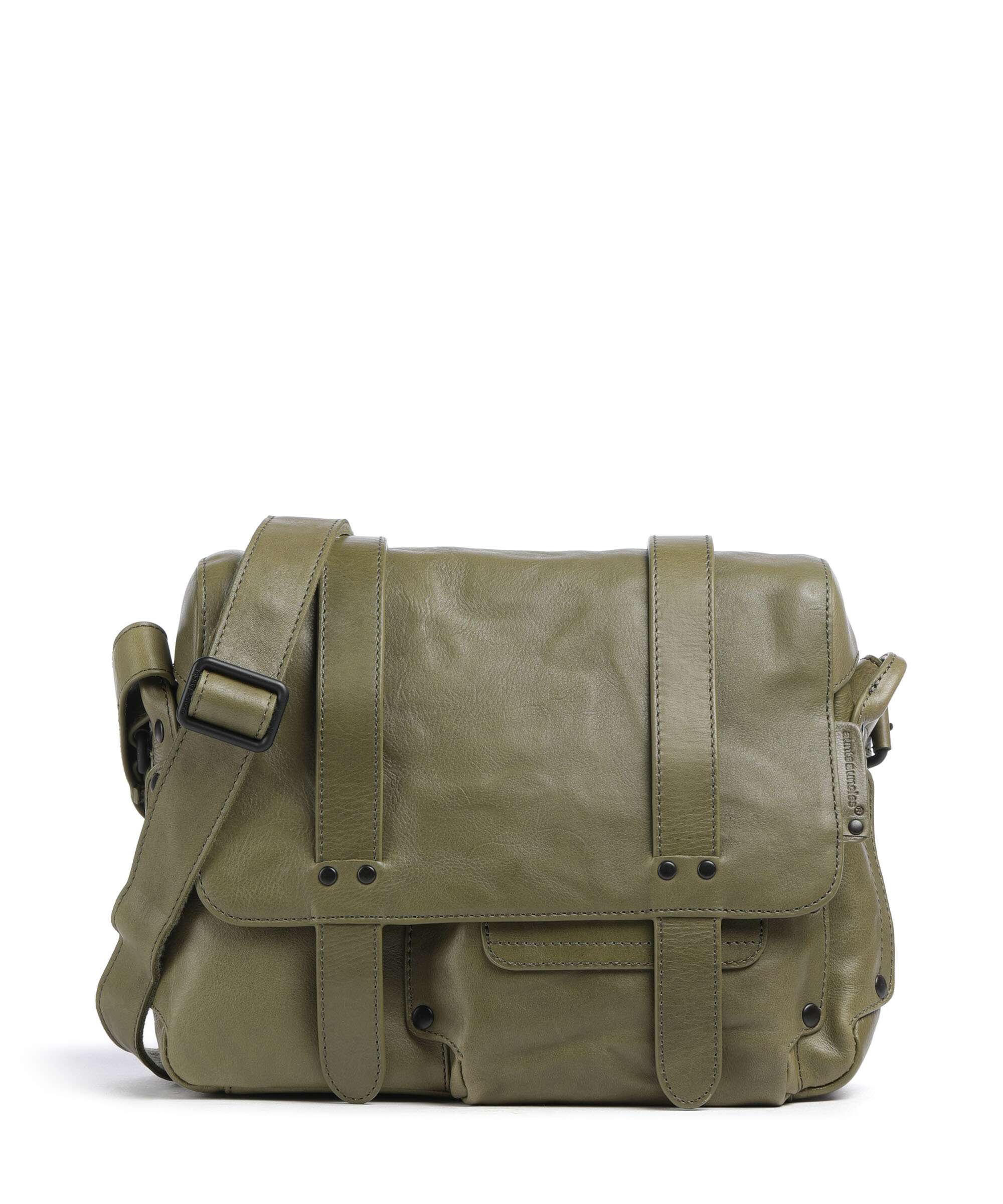Aunts & Uncles Grandma's Luxury Club Miss Applepie Crossbody tas olive branch