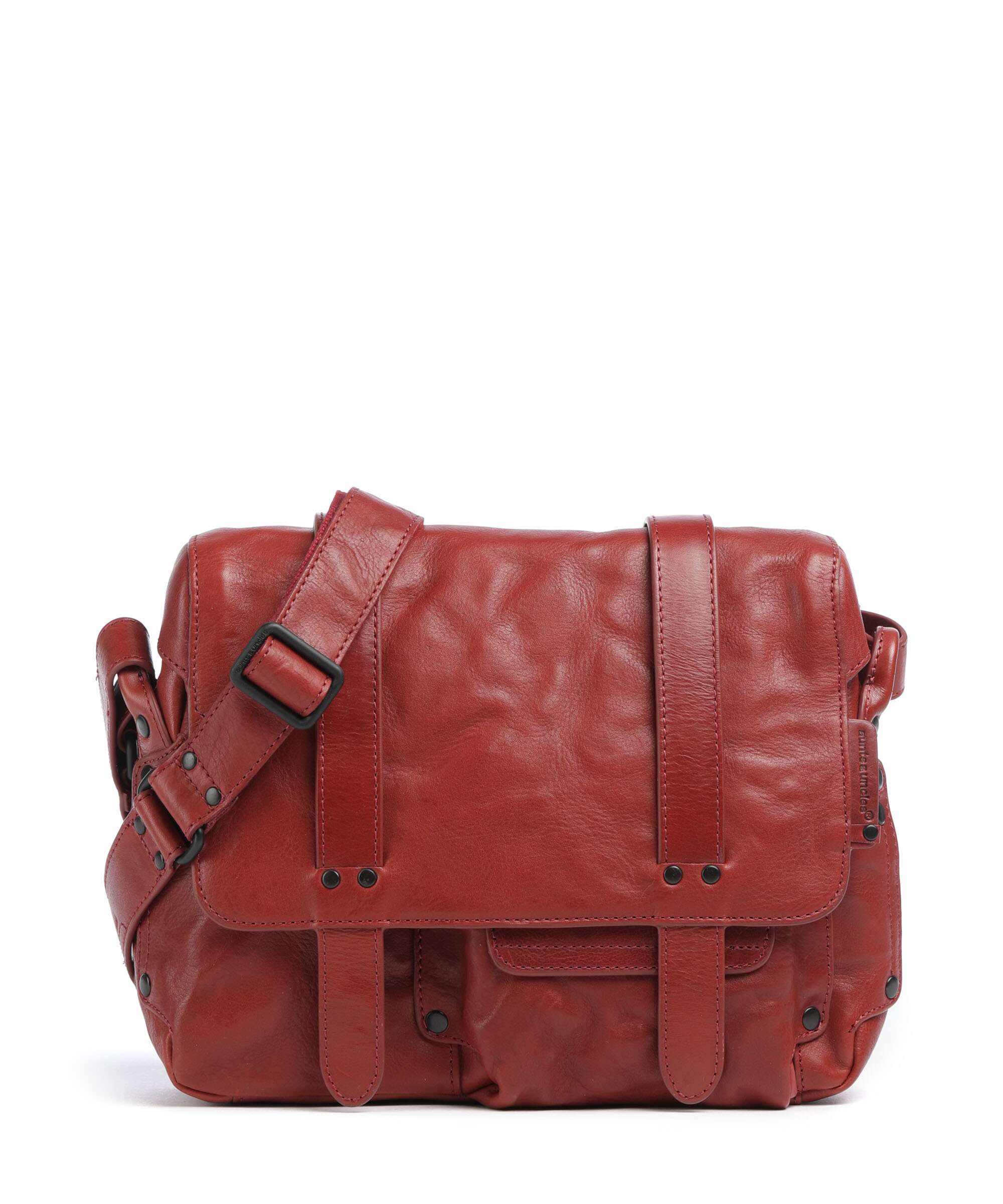 Aunts & Uncles Grandma's Luxury Club Miss Applepie Crossbody tas intense rust