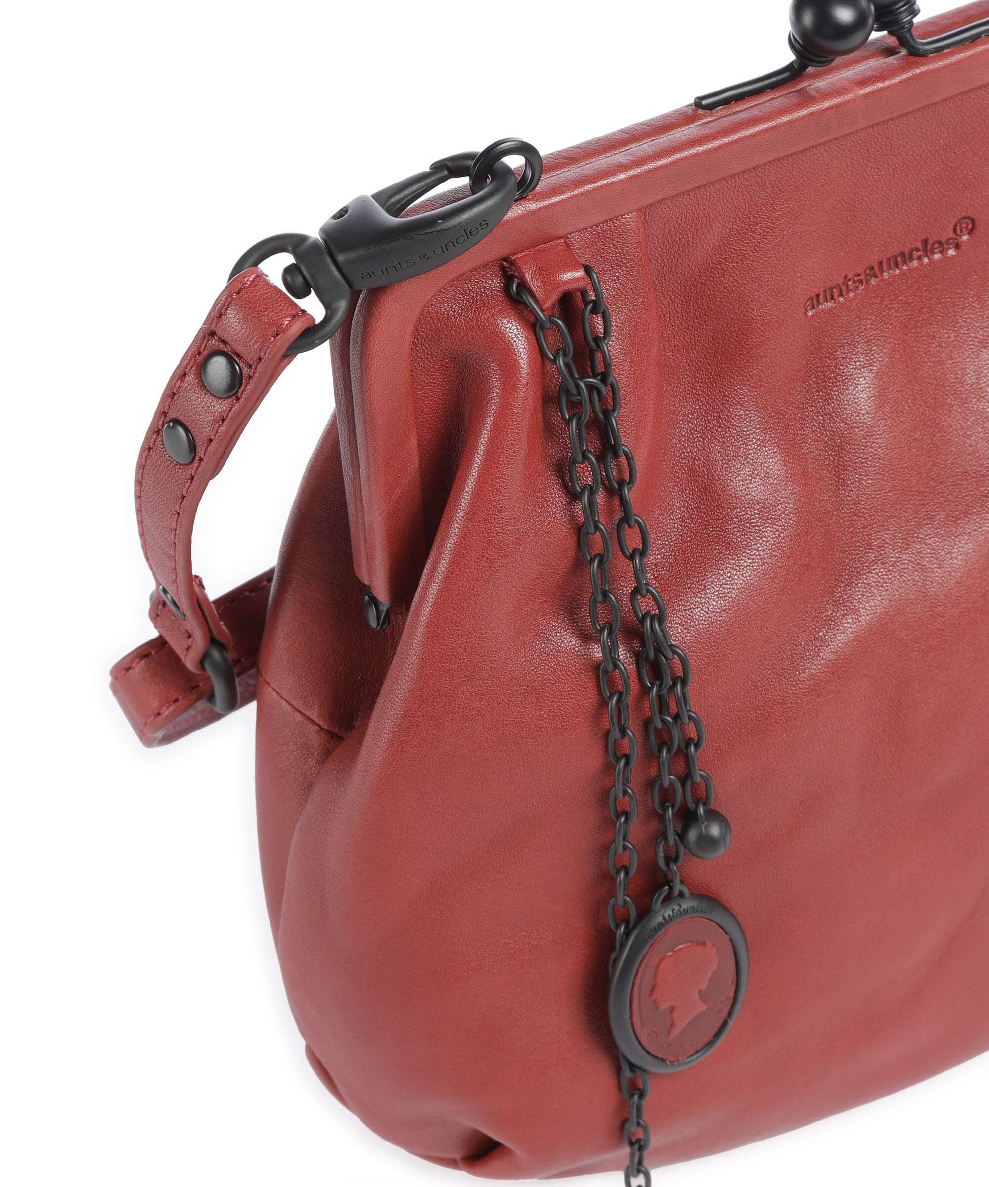 Aunts & Uncles Grandma's Luxury Club Mrs. Fortune Cookie Crossbody tas intense rust - Image 4