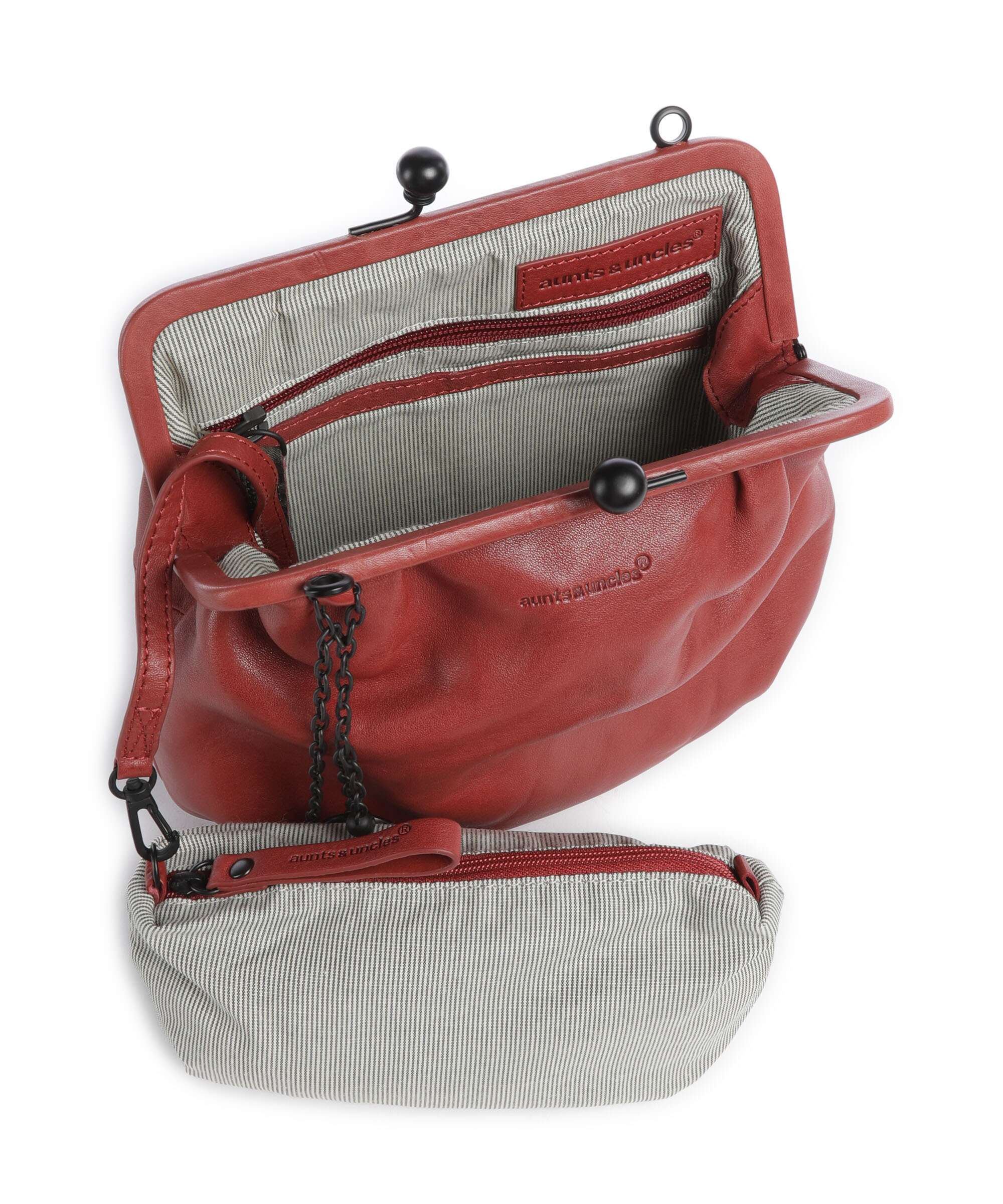 Aunts & Uncles Grandma's Luxury Club Mrs. Fortune Cookie Crossbody tas intense rust - Image 6