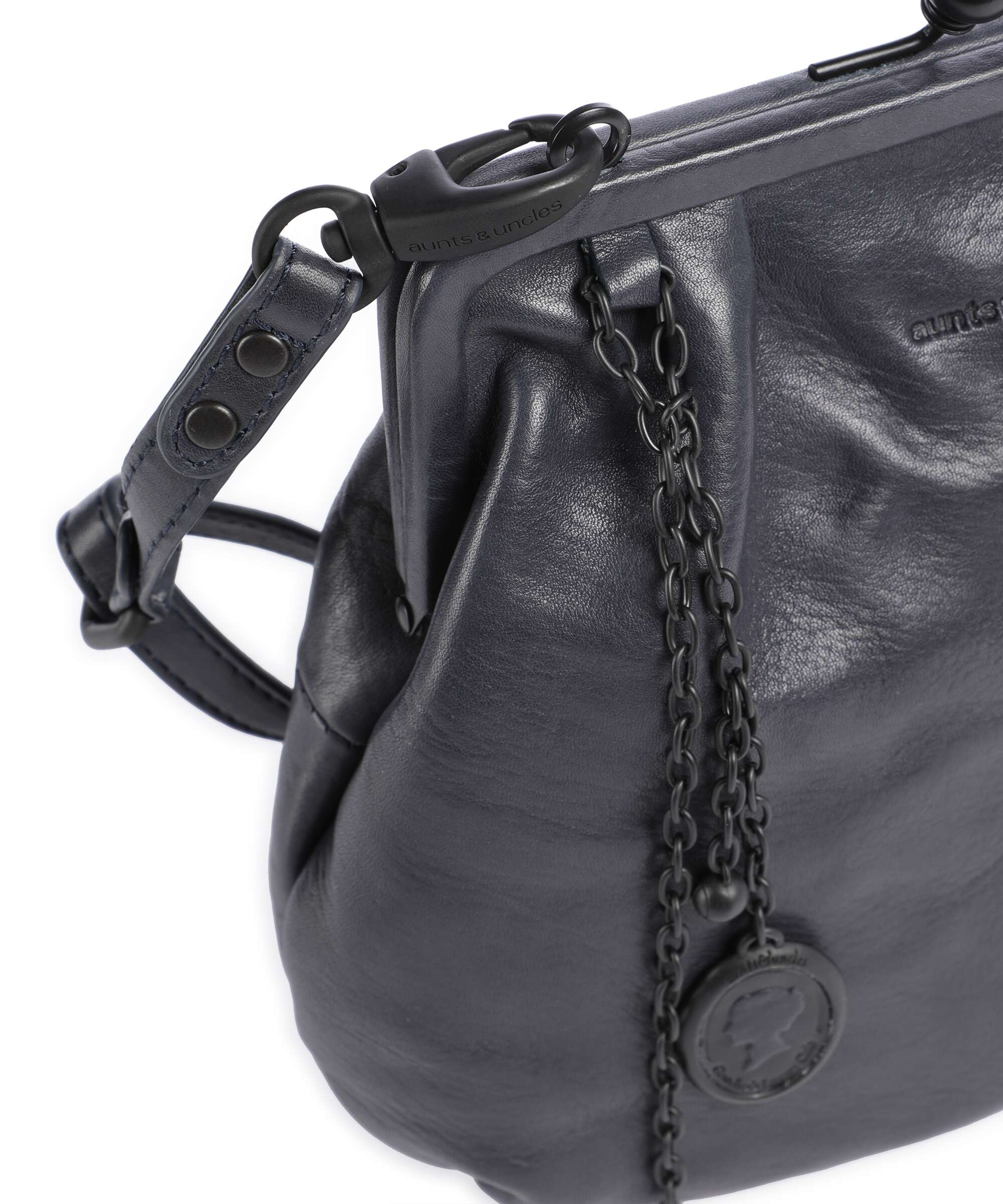 Aunts & Uncles Grandma's Luxury Club Mrs. Fortune Cookie Crossbody tas navy blue - Image 4