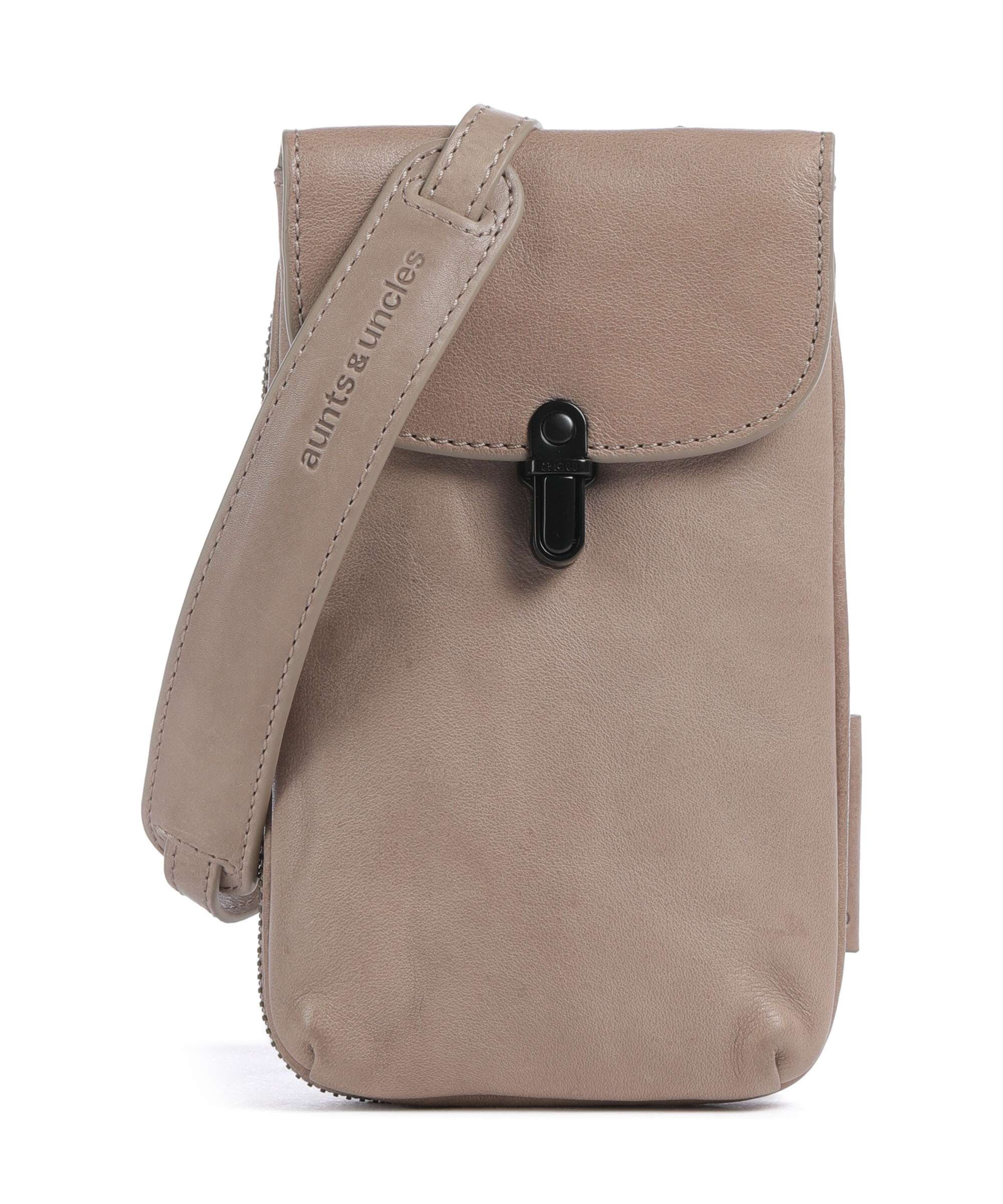Aunts & Uncles Grandma's Luxury Club Mrs. Lemon Twist Telefoon tasje vintage khaki