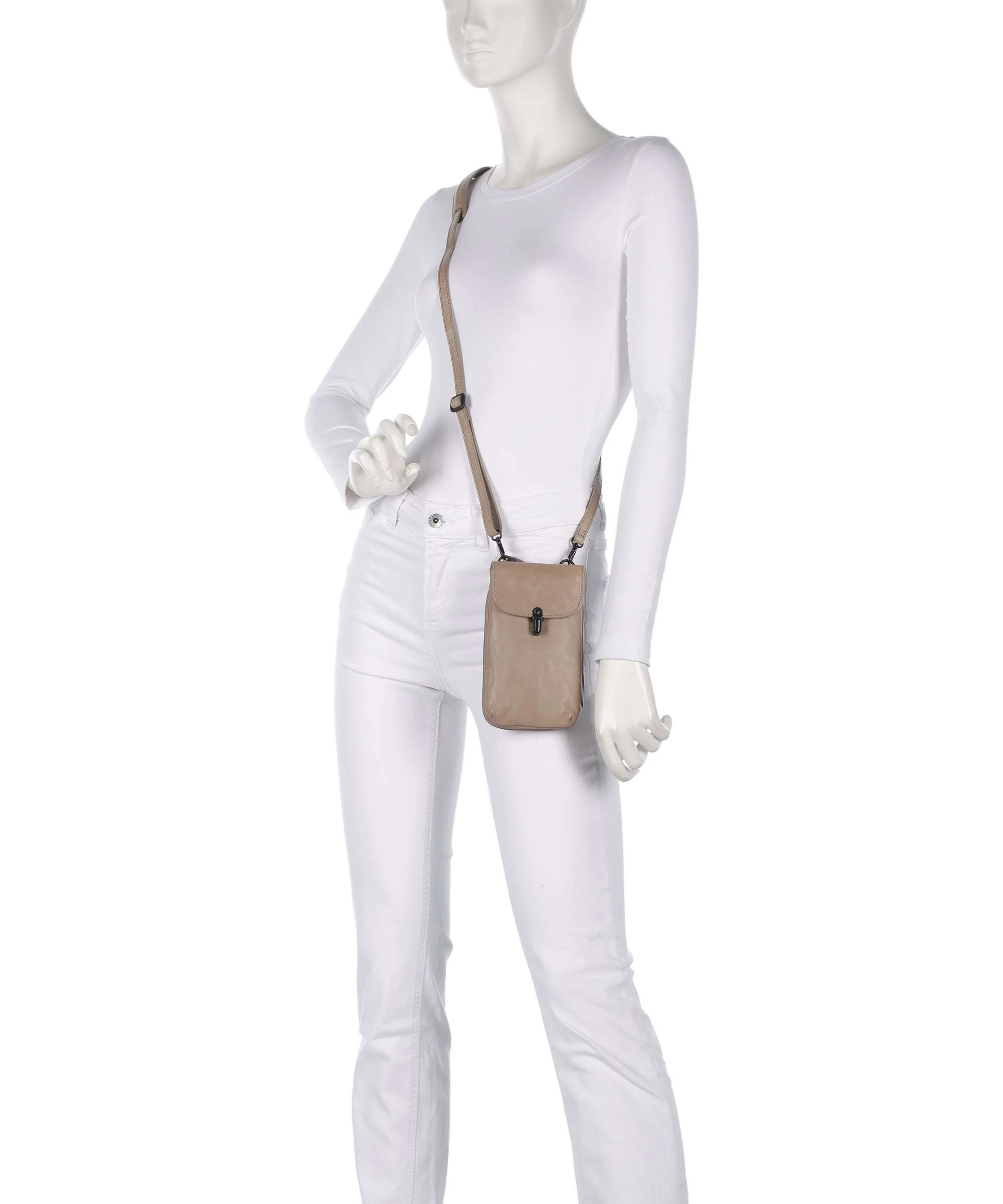 Aunts & Uncles Grandma's Luxury Club Mrs. Lemon Twist Telefoon tasje vintage khaki - Image 3