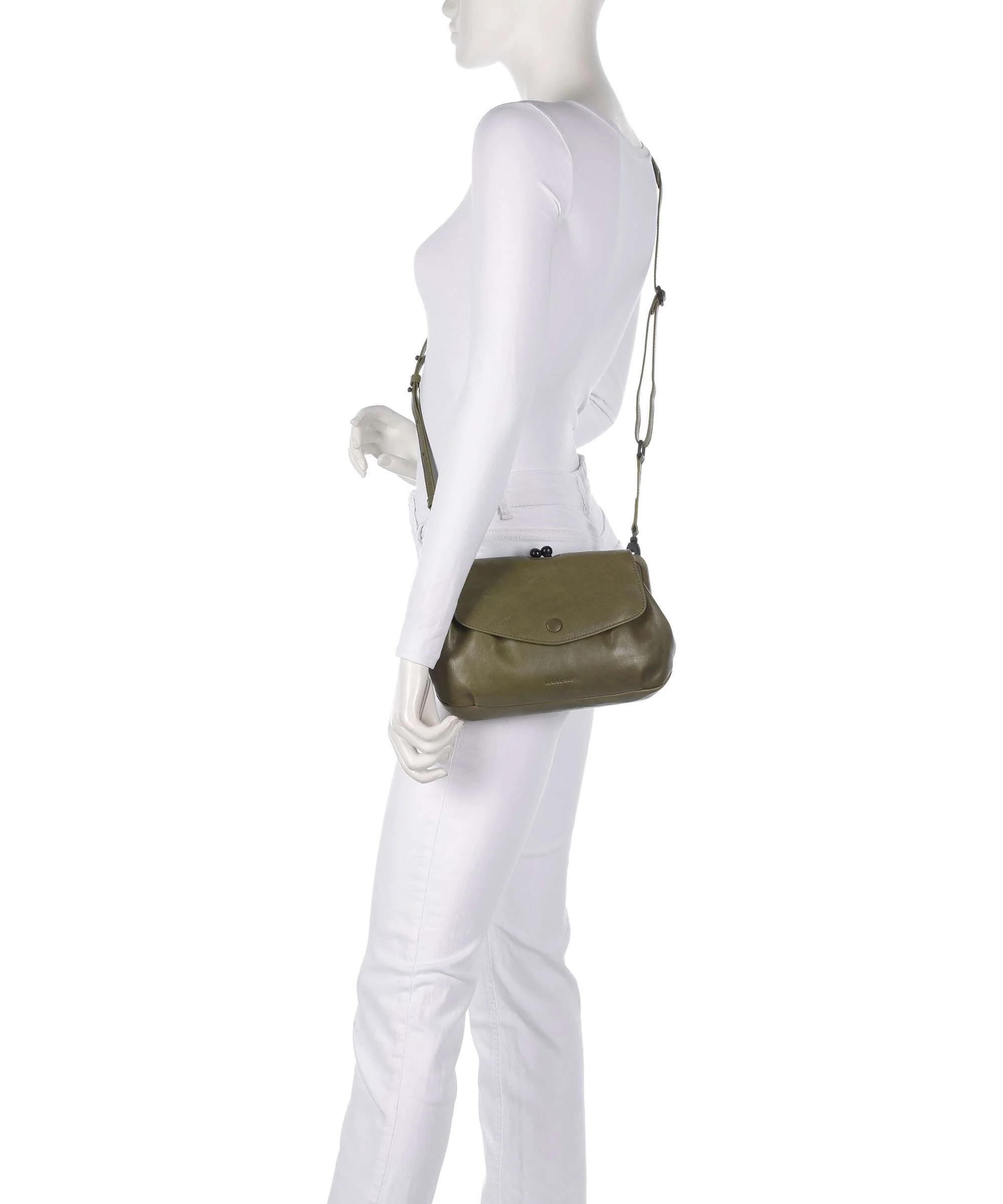 Aunts & Uncles Grandma's Luxury Club Mrs. Madeline Crossbody tas olive branch - Image 3