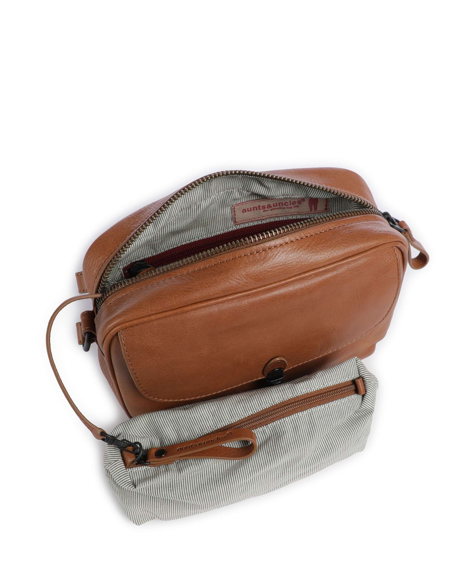 Aunts & Uncles Grandma's Luxury Club Mrs. Mint Crossbody tas caramel - Image 6
