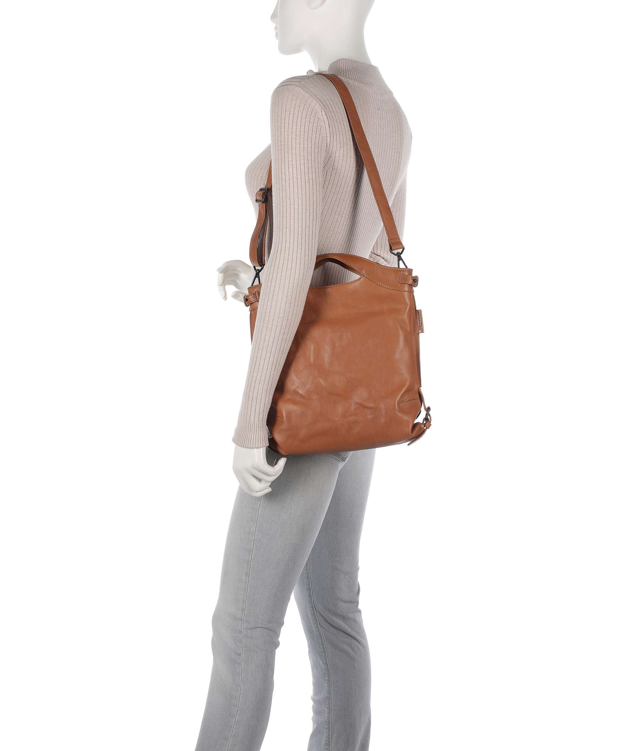 Aunts & Uncles Grandma's Luxury Club Mrs. Peach Crumble Rugzak-tas caramel - Image 4