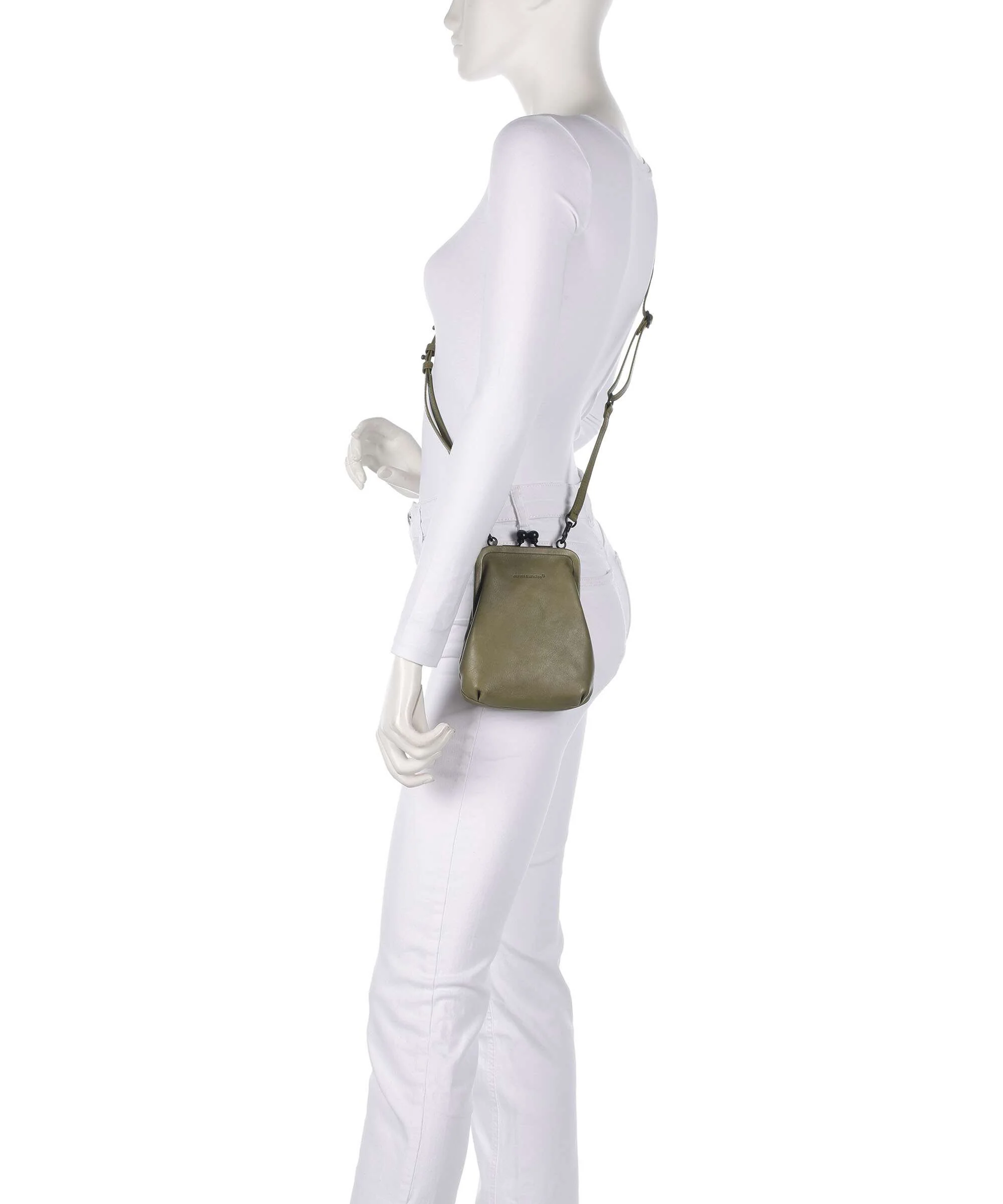 Aunts & Uncles Grandma's Luxury Club Mrs. Sugar Pop Crossbody tas olive branch - Image 3