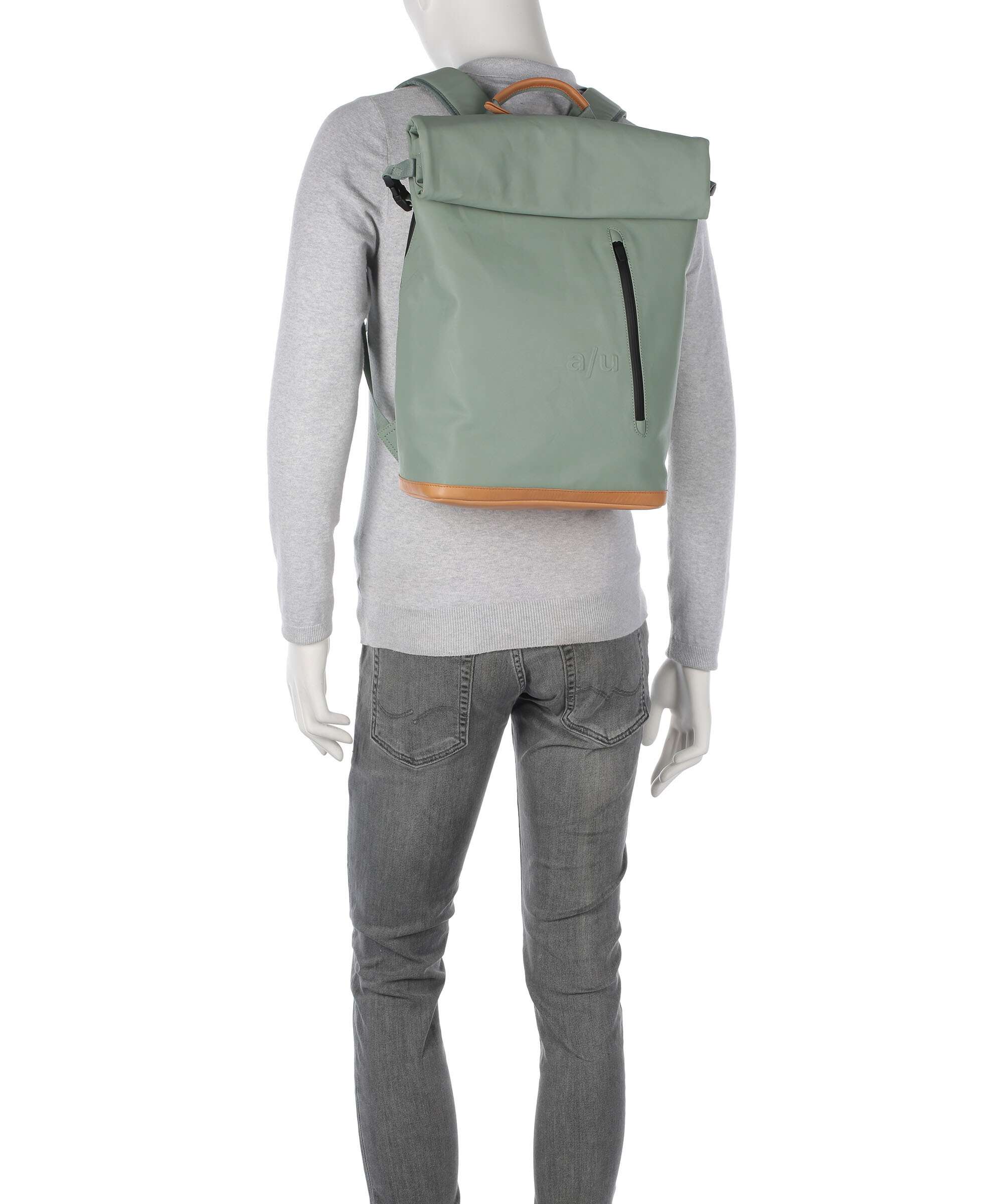 Aunts & Uncles Japan Fukui Rolltop rugzak sage green - Image 4