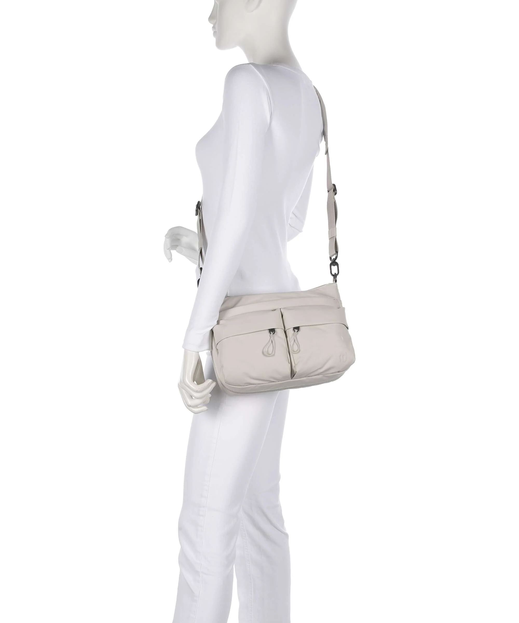 Aunts & Uncles Japan Lite Mogami Crossbody tas linen - Image 3