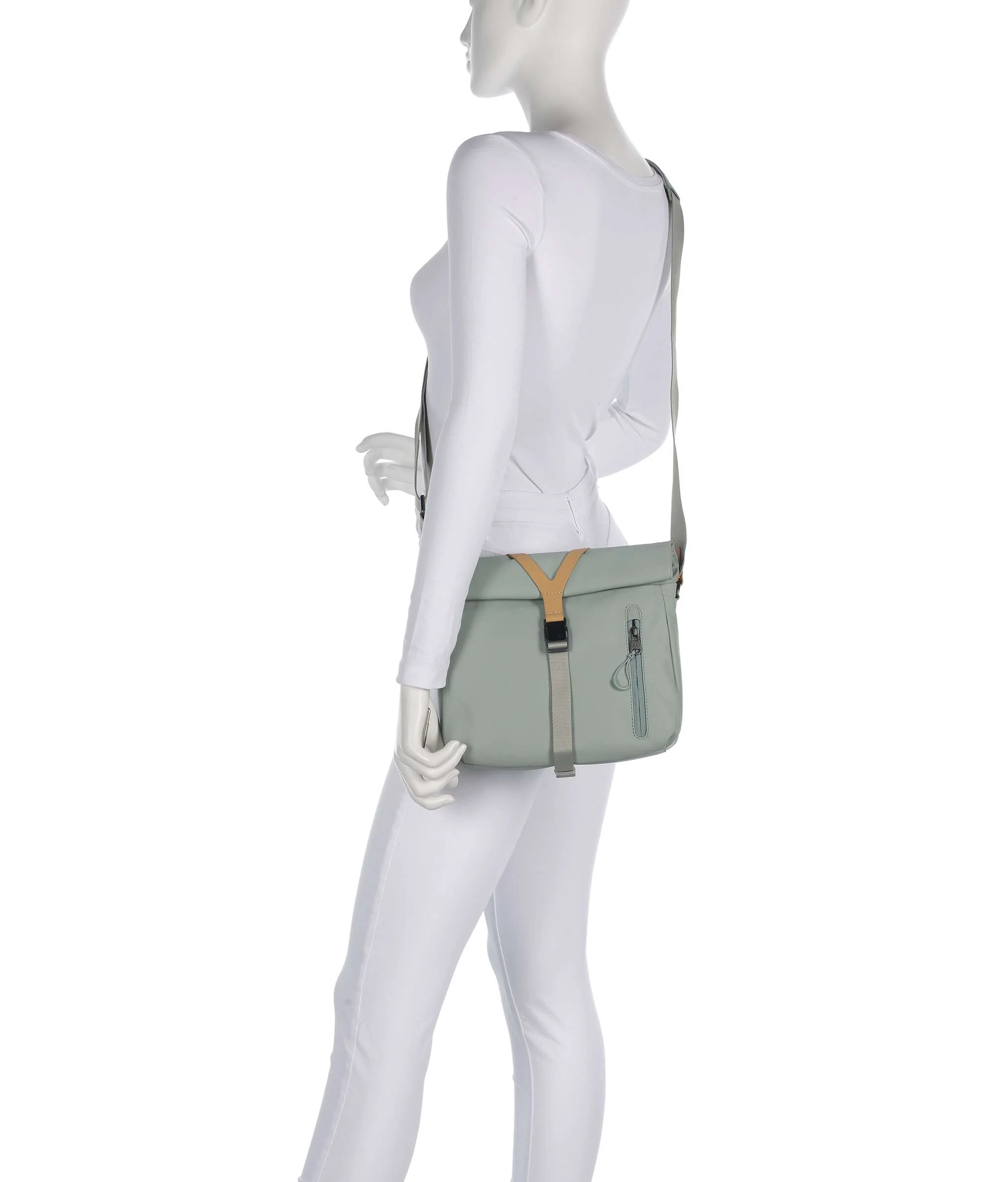 Aunts & Uncles Japan RE Seki Crossbody tas sage green - Image 3