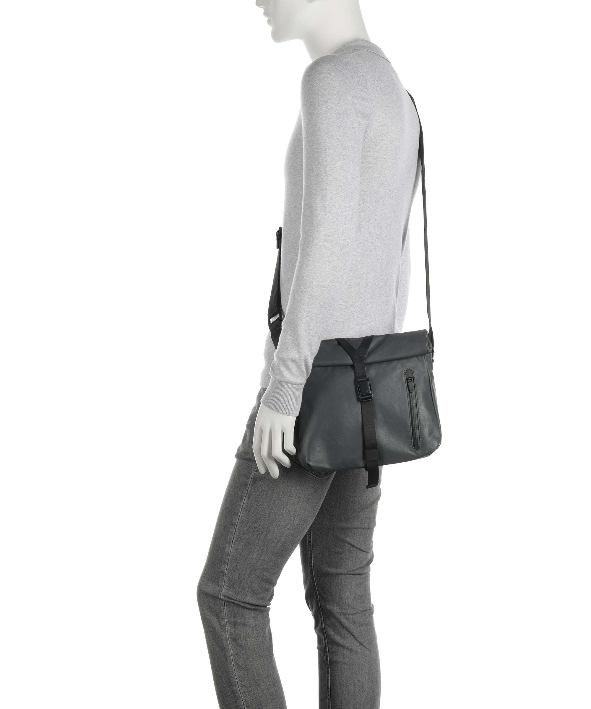 Aunts & Uncles Japan RE Seki Crossbody tas volcanic ash - Image 4