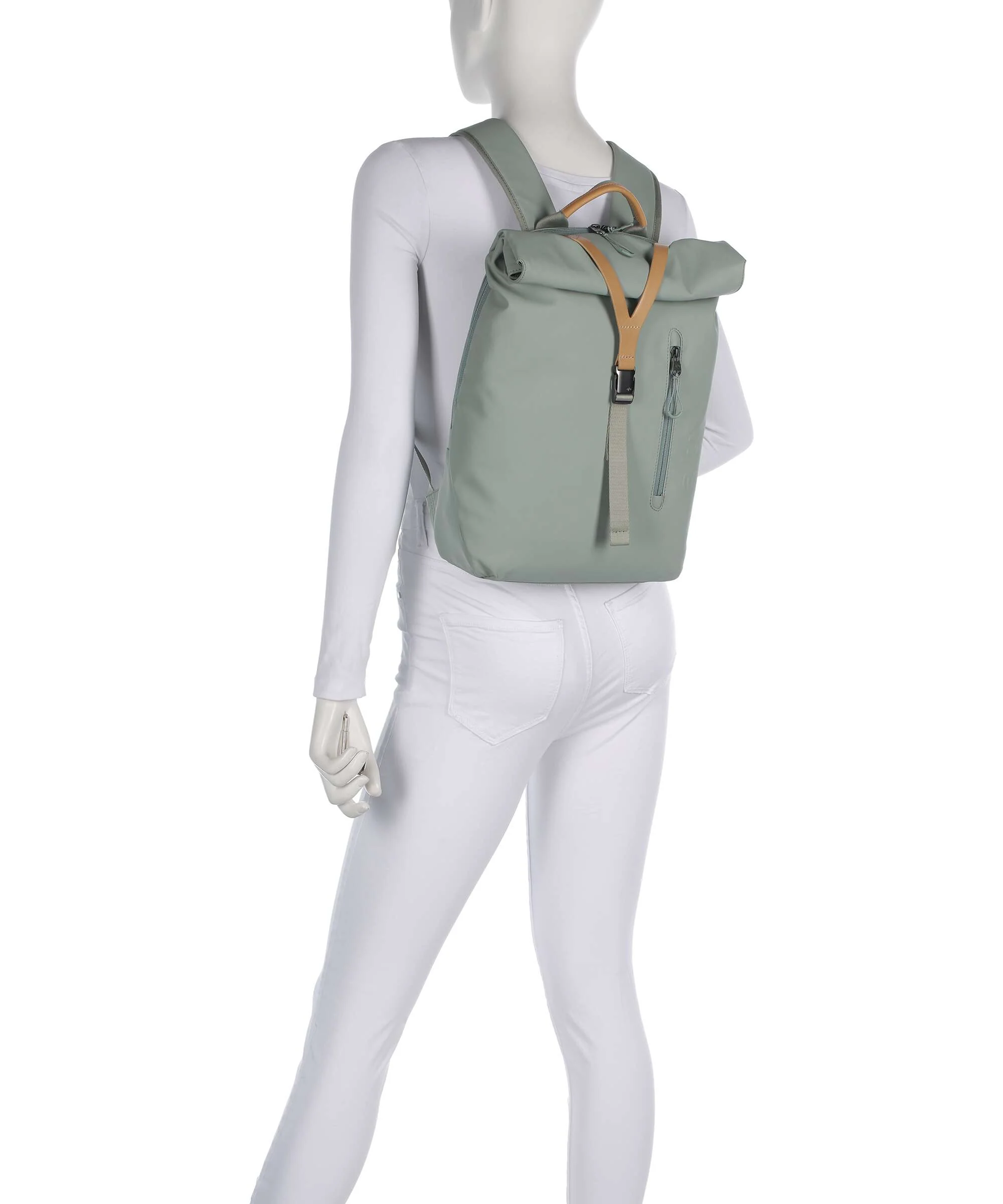 Aunts & Uncles Japan RE Tama Rolltop rugzak sage green - Image 3