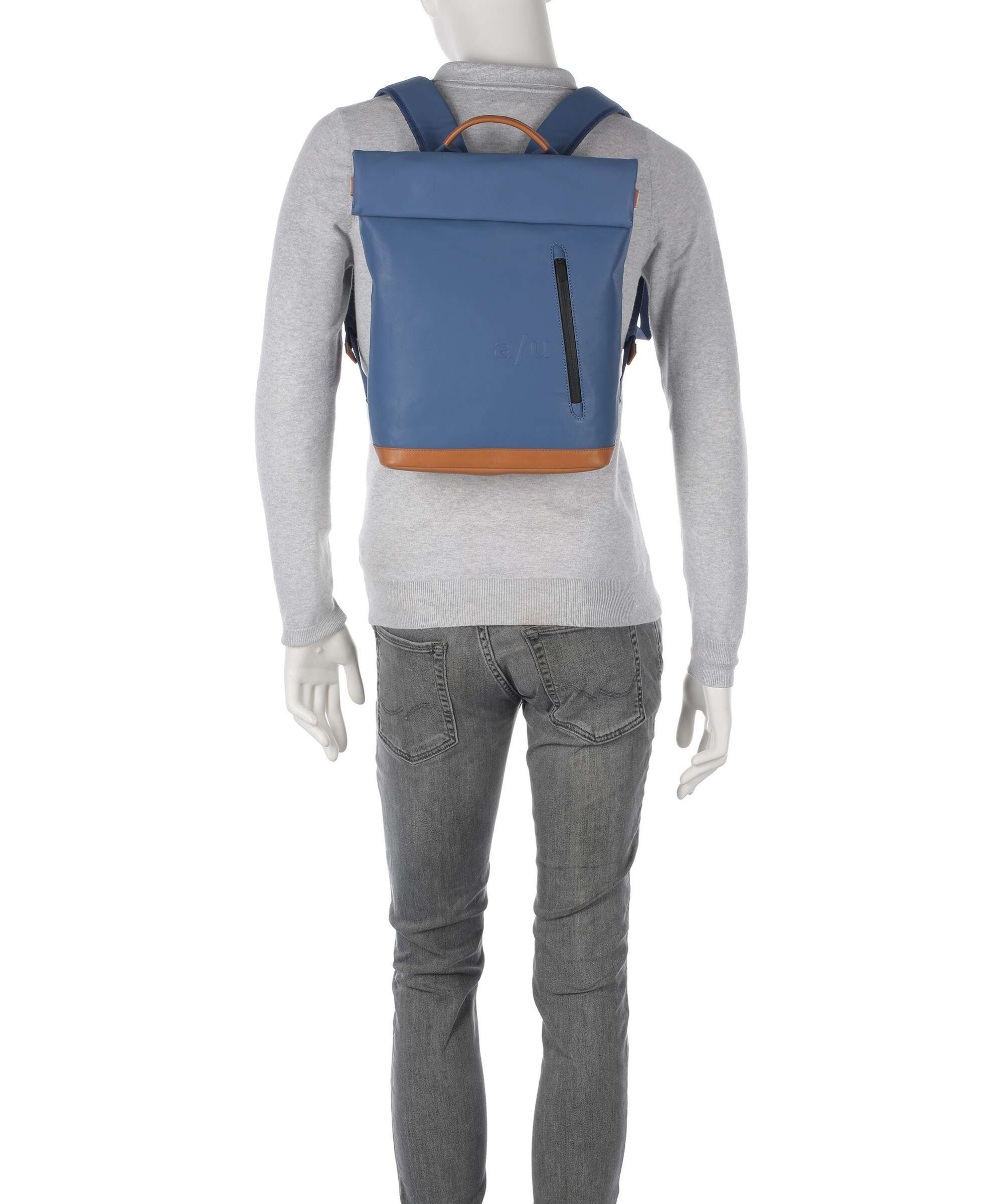 Aunts & Uncles Japan Wakayama Rolltop rugzak blue jeans - Image 4