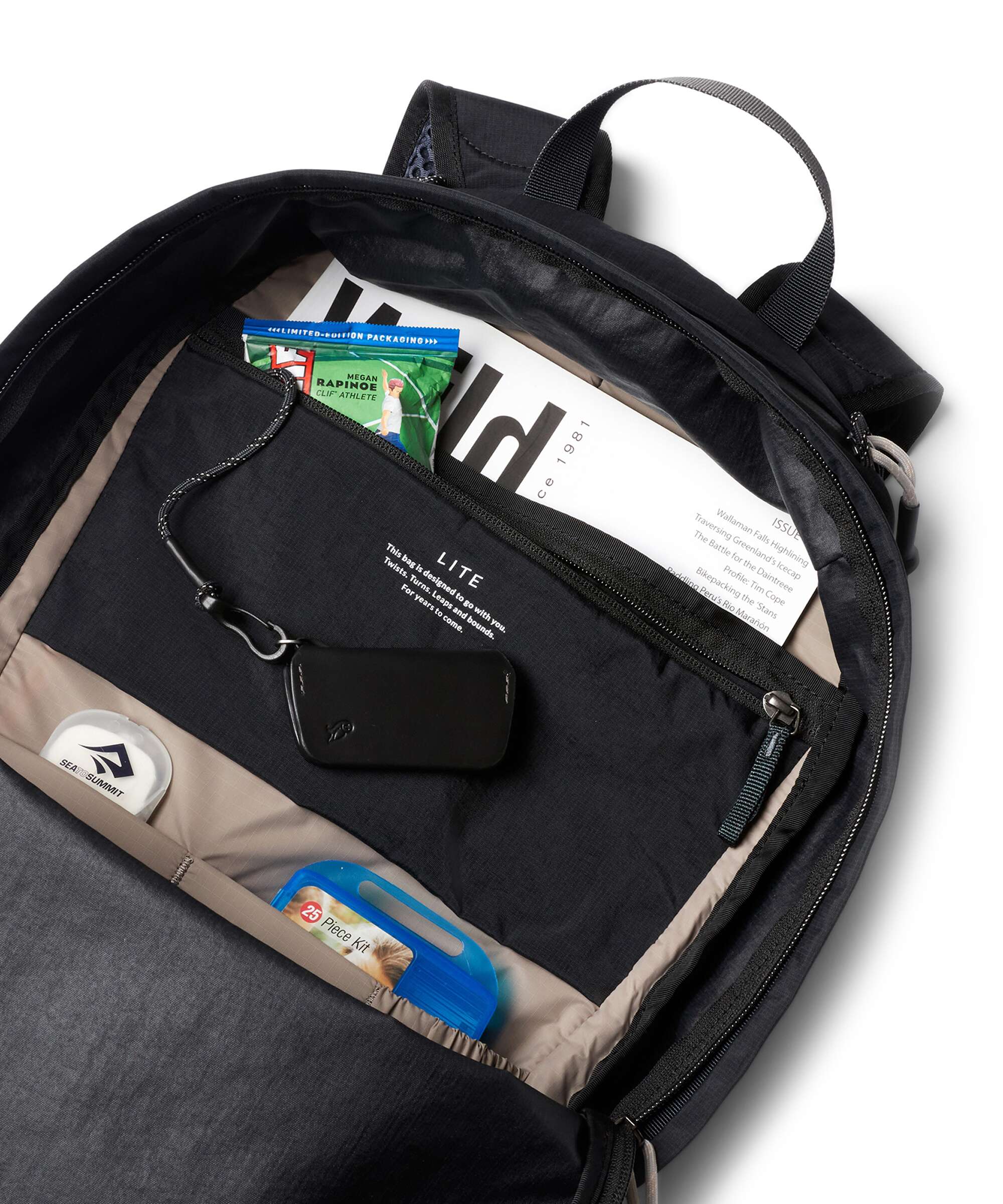 Bellroy Lite 20 Rugzak black - Image 7