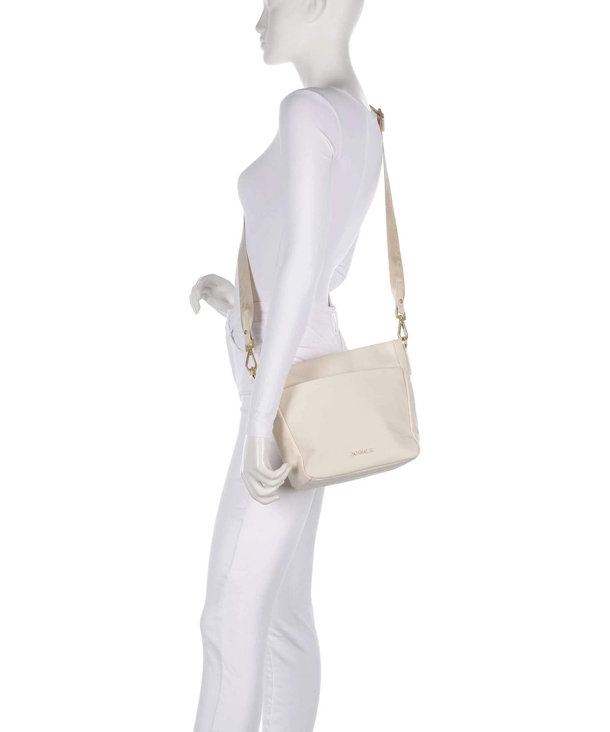 Bogner Klosters Neve Juna Crossbody tas birch - Image 3