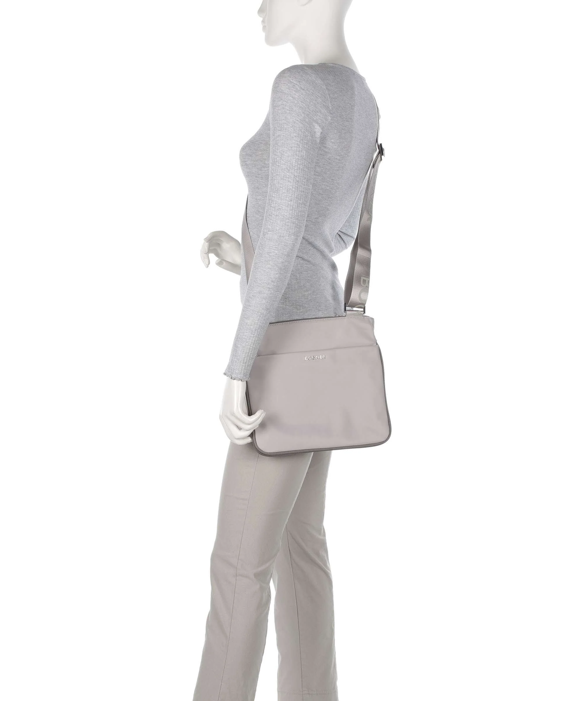 Bogner Klosters Serena Crossbody tas opal gray - Image 3