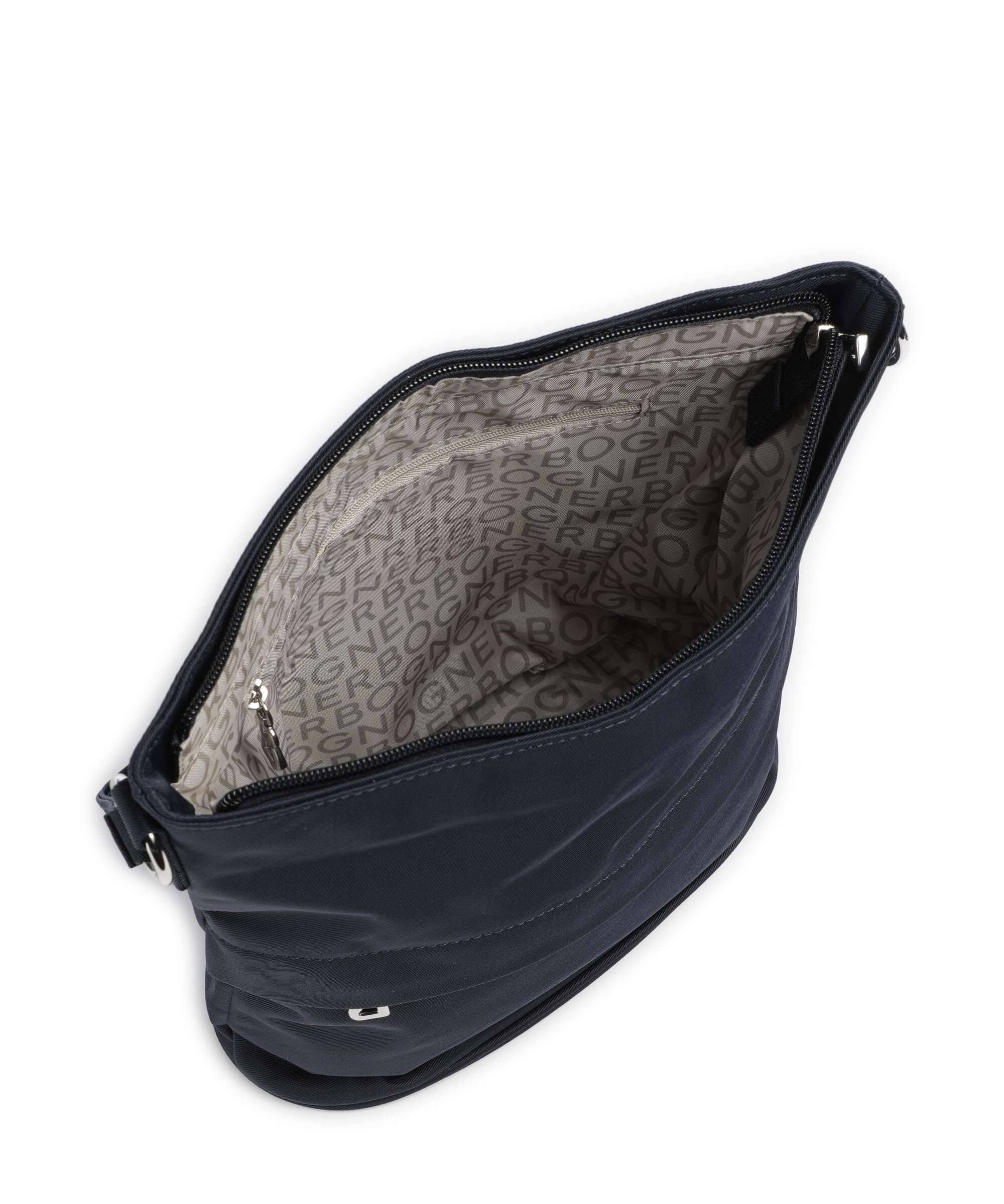 Bogner Maxon Heather Hobo tas dark navy - Image 5