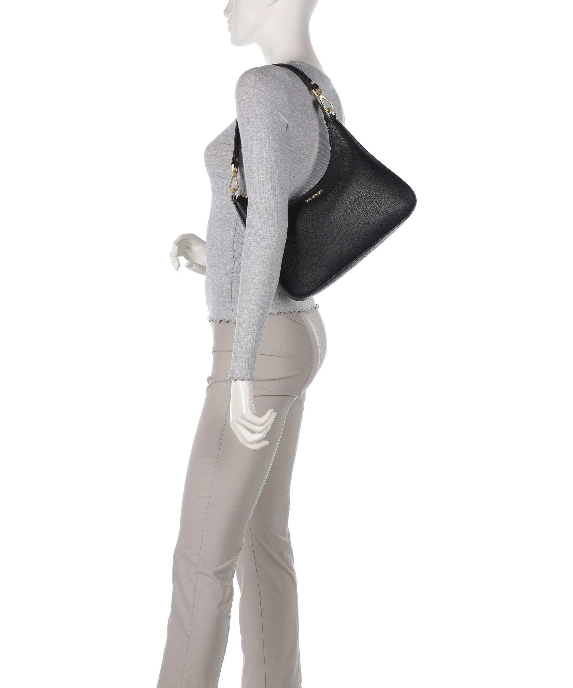 Bogner Wallis Odette Schoudertas black - Image 3