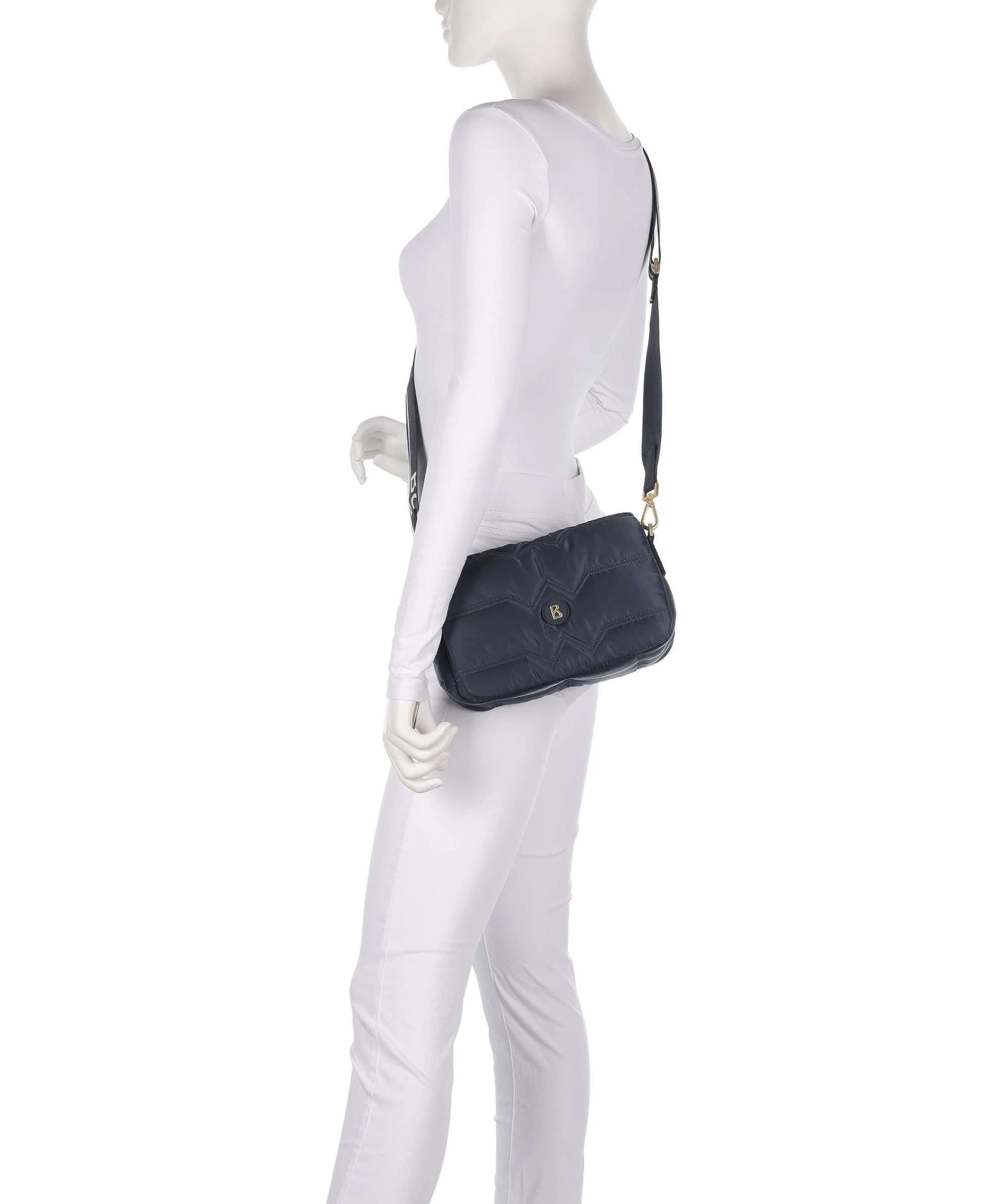 Bogner Wallis Tessuto Bar Crossbody tas dark blue - Image 3